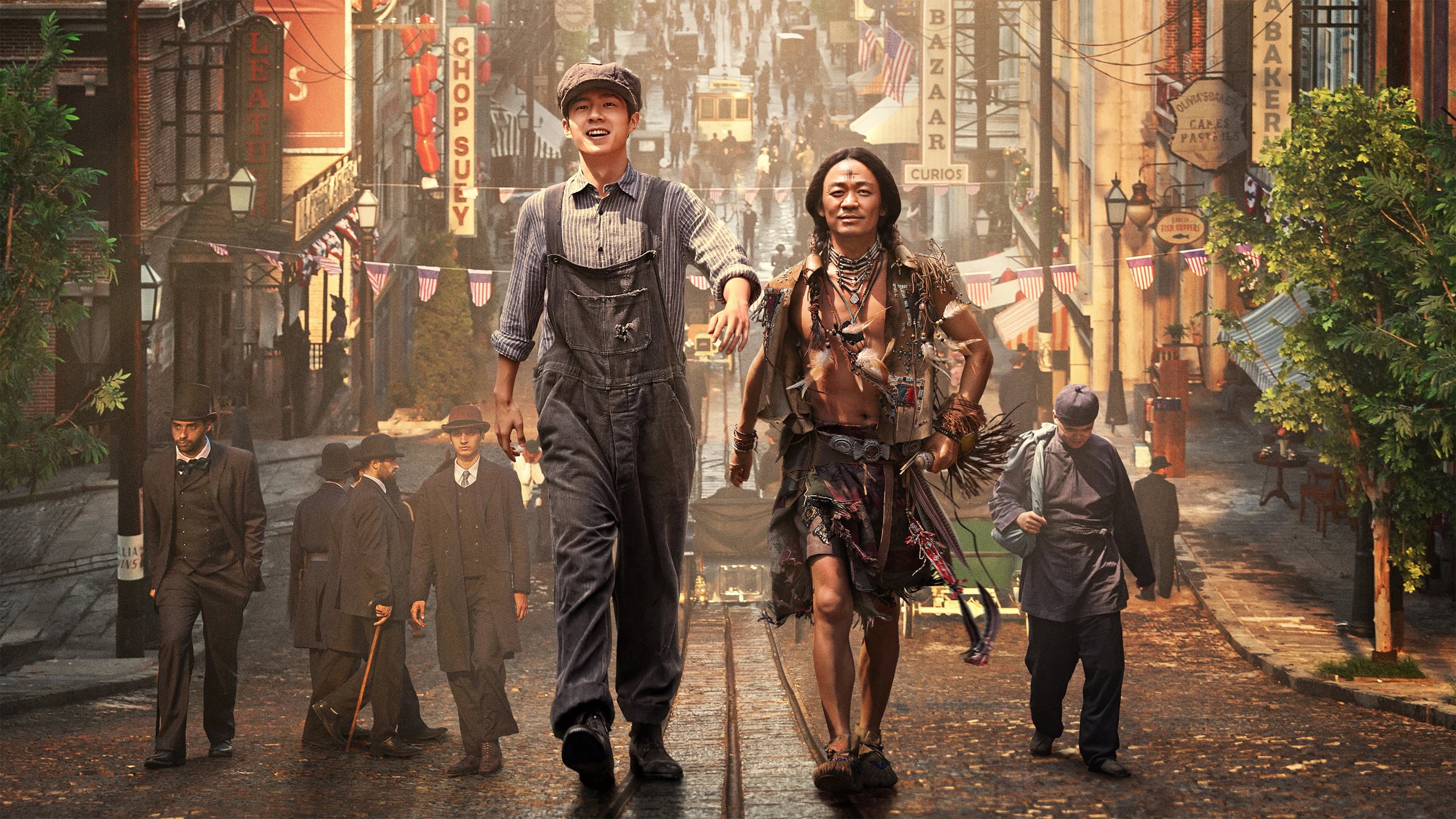 Backdrop of Detective Chinatown 1900