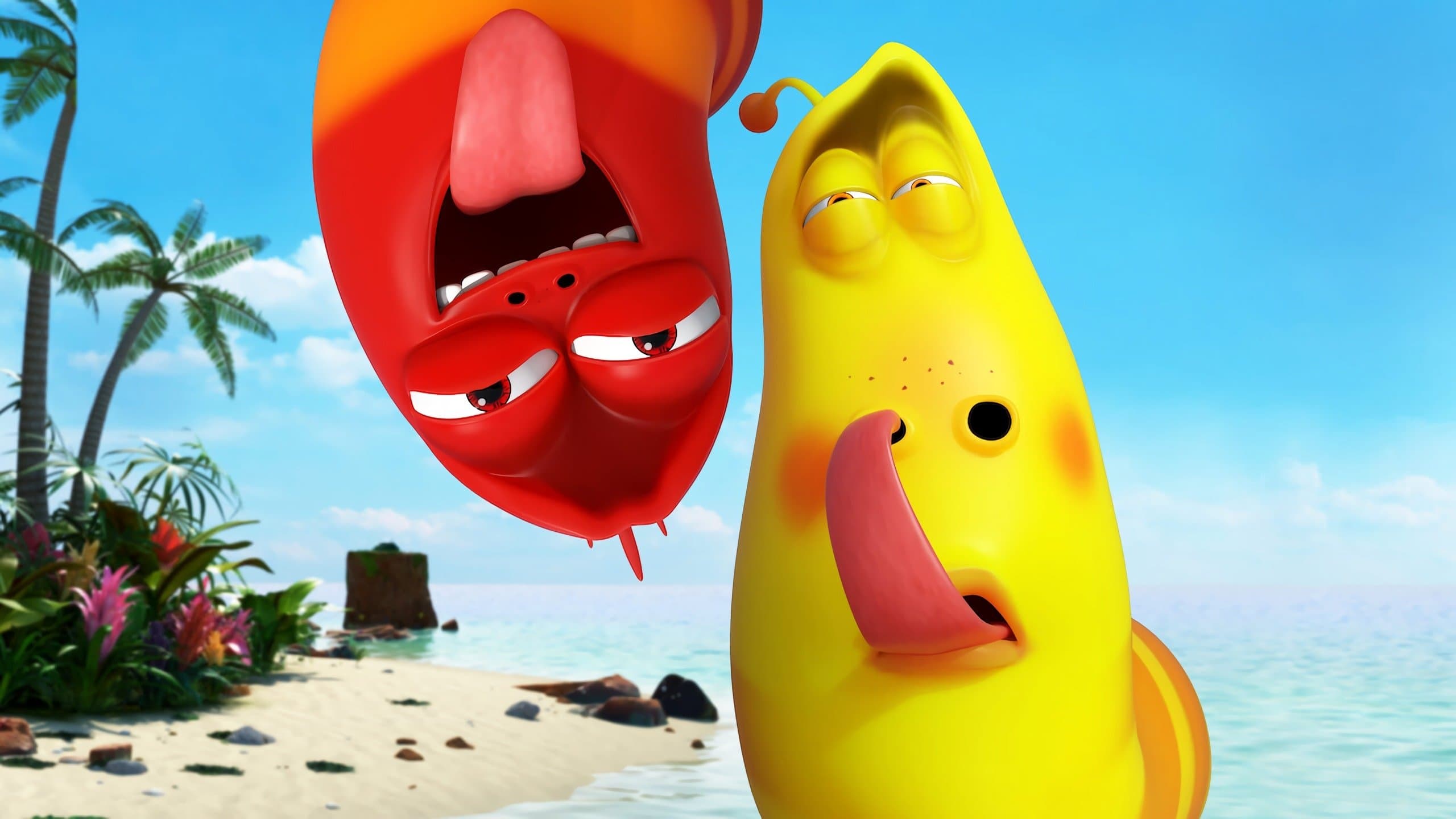 Backdrop of The Larva Island Movie