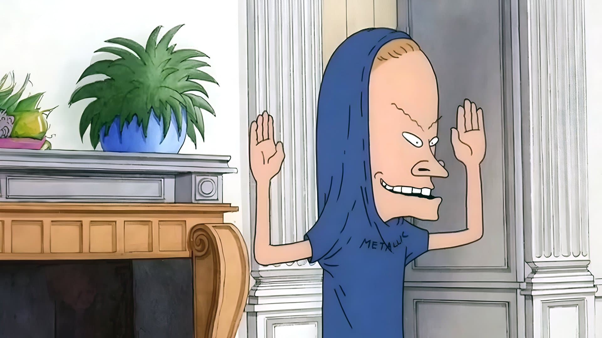 Backdrop of Beavis and Butt-Head Do America