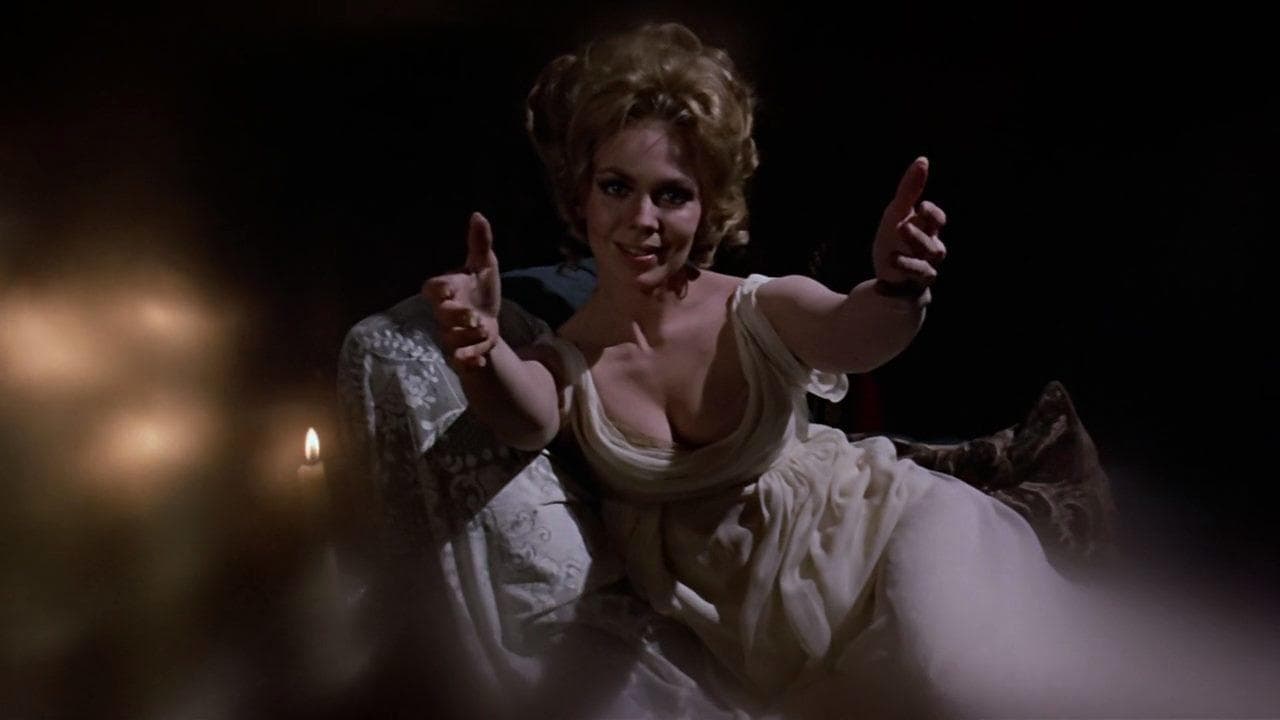 Backdrop of Night of Dark Shadows