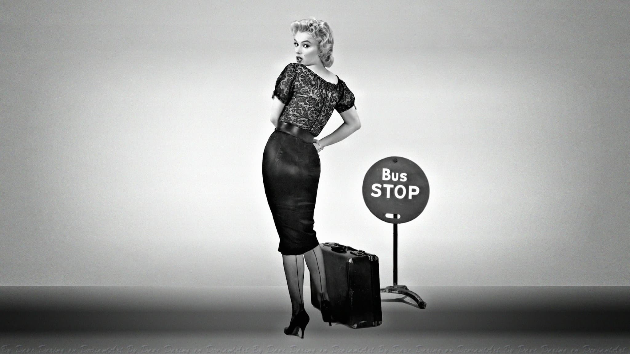 Backdrop of Bus Stop