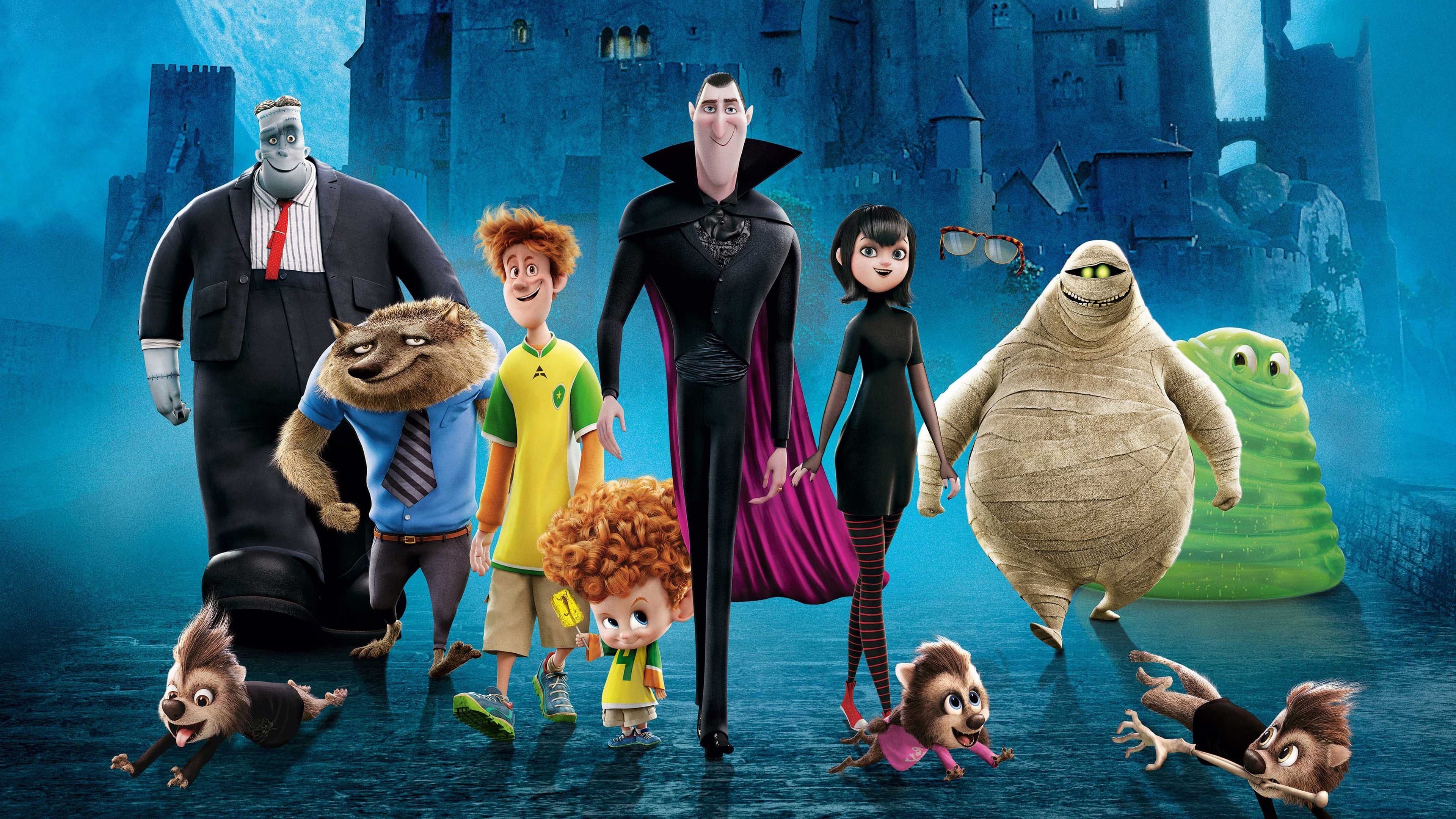 Backdrop of Hotel Transylvania Collection