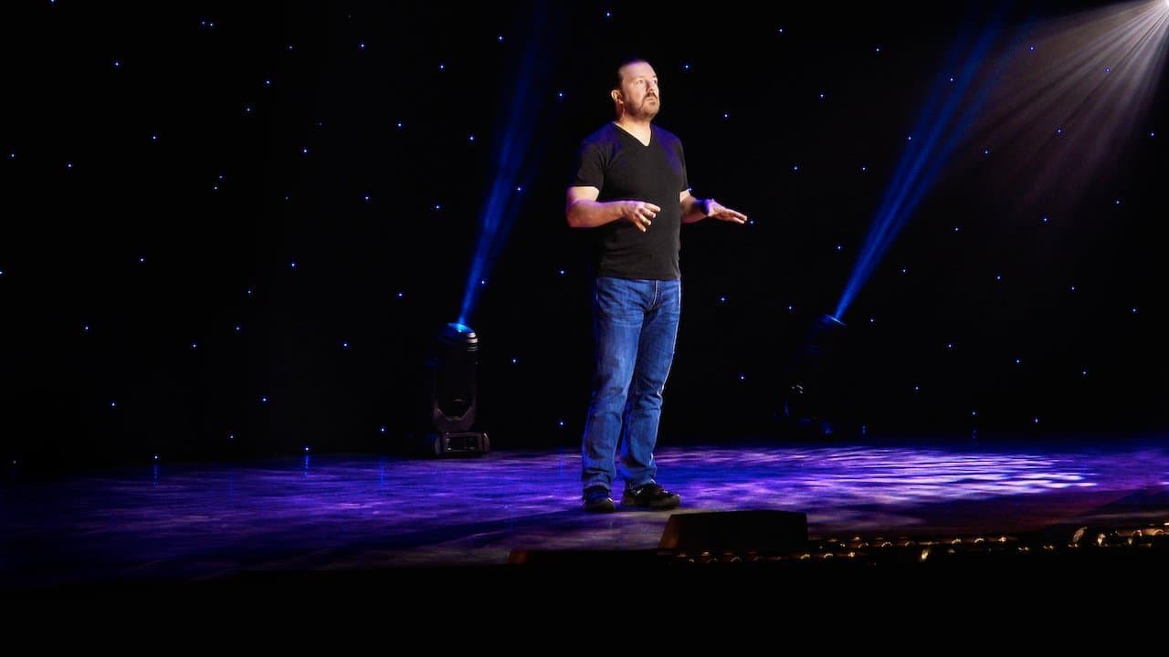 Backdrop of Ricky Gervais: Humanity