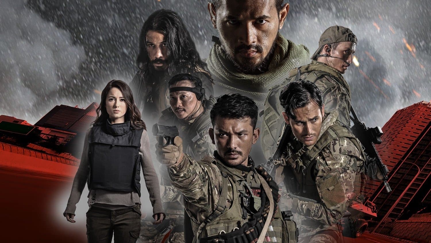 Backdrop of Foxtrot Six