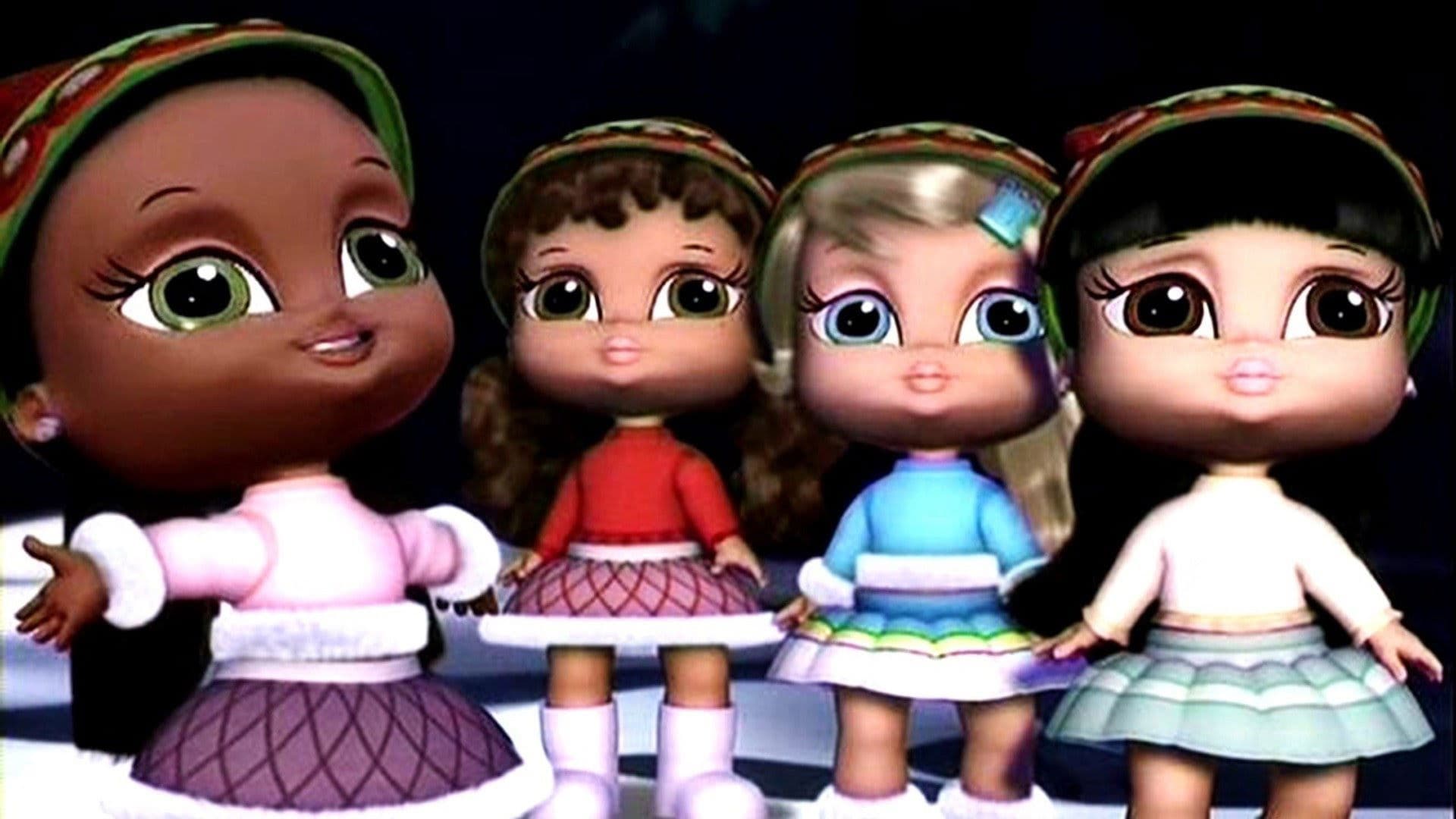 Backdrop of Bratz Babyz Save Christmas