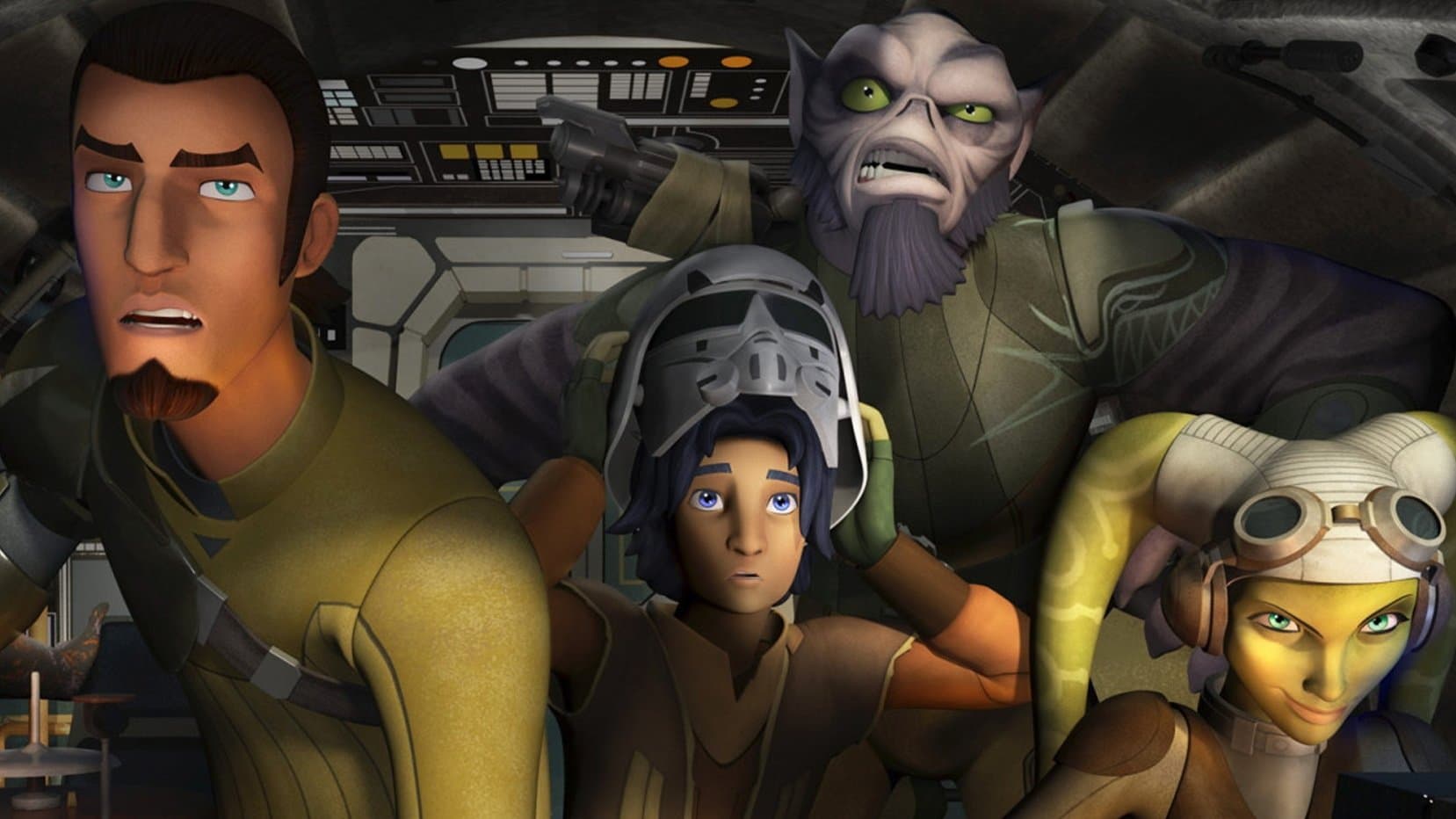 Backdrop of Star Wars Rebels: Spark of Rebellion
