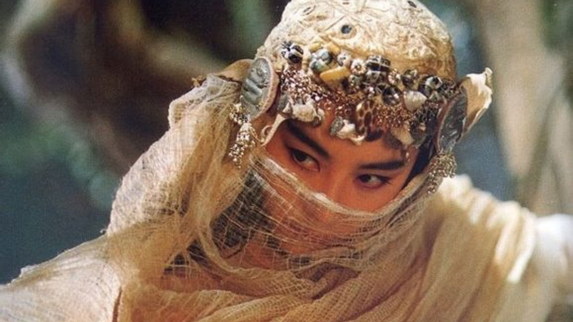 Backdrop of The Bride with White Hair Collection