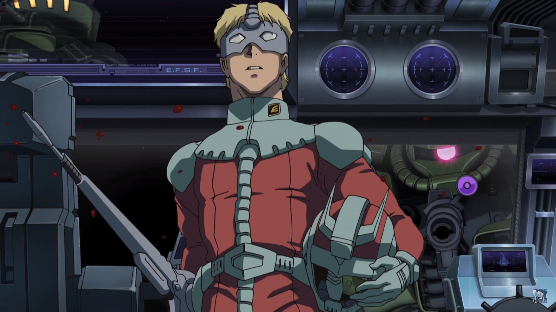 Backdrop of Mobile Suit Gundam: The Origin VI – Rise of the Red Comet