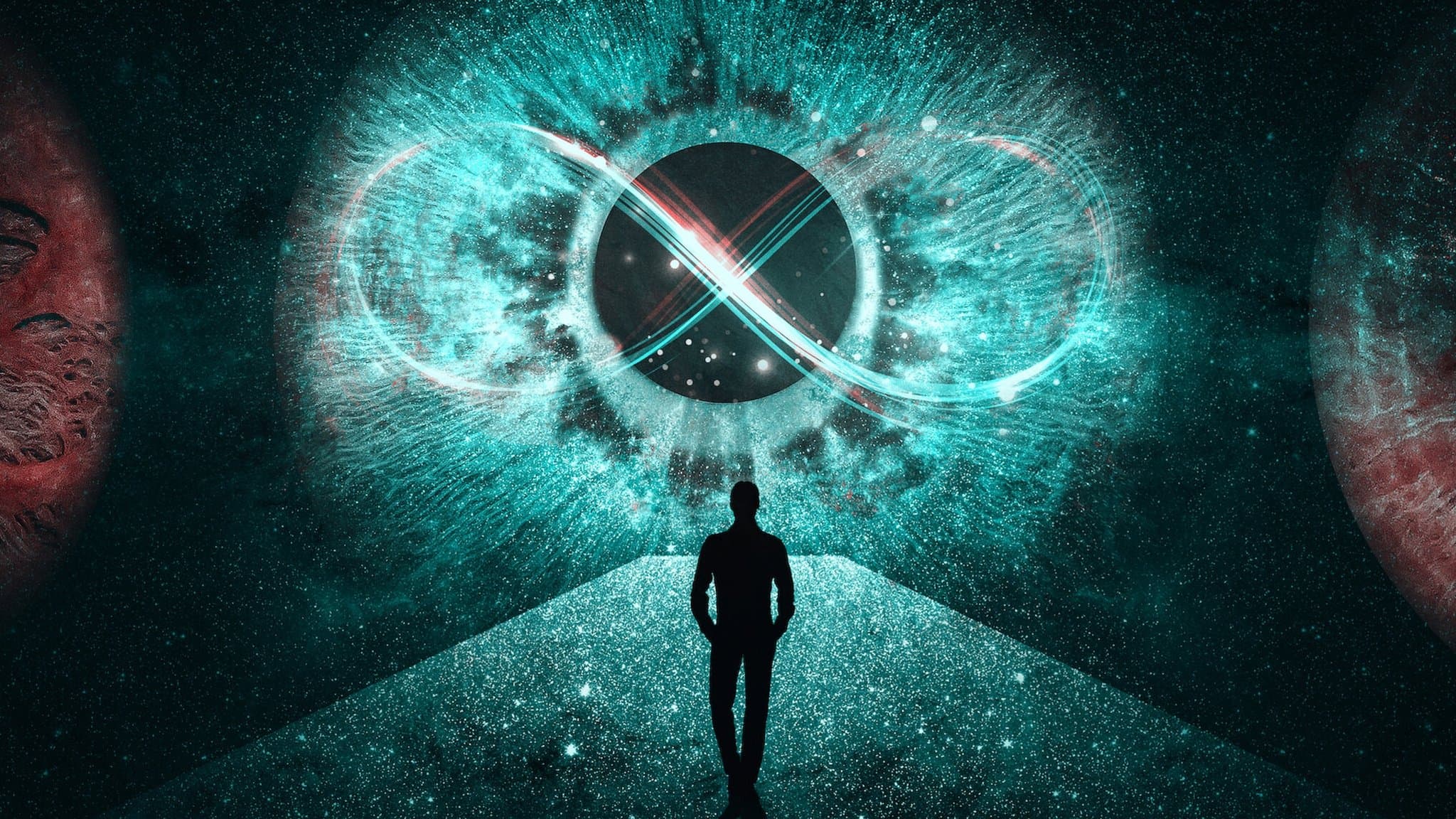 Backdrop of A Trip to Infinity