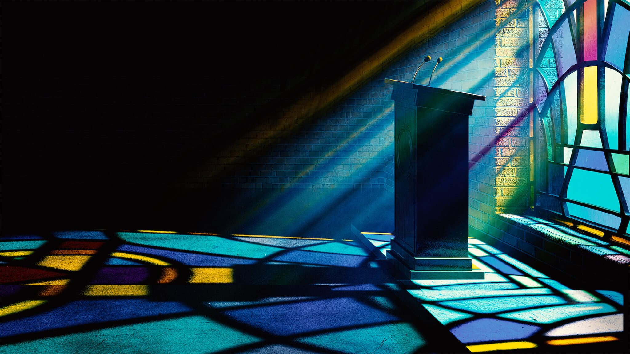 Backdrop of Come Sunday