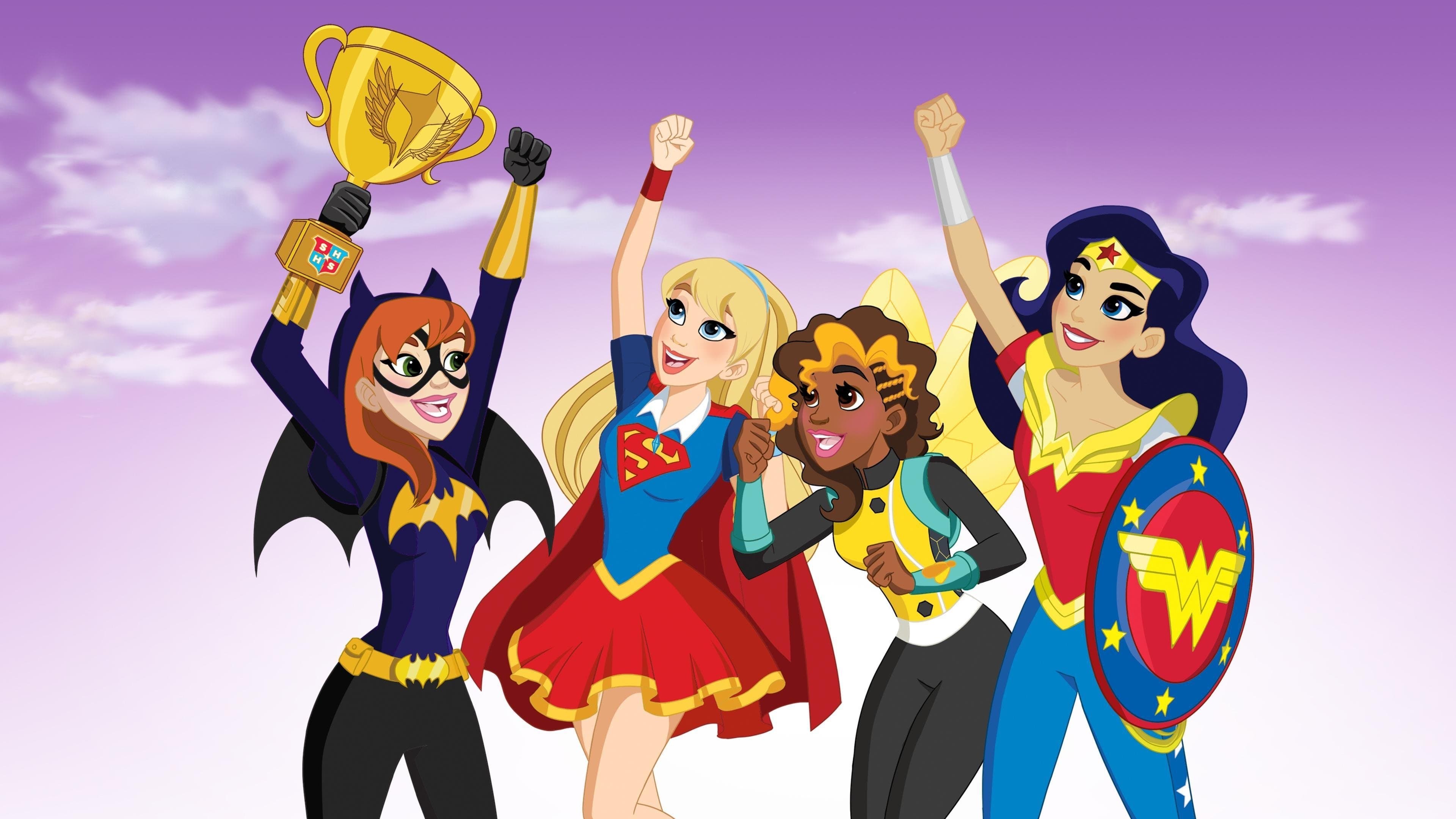 Backdrop of DC Super Hero Girls: Intergalactic Games