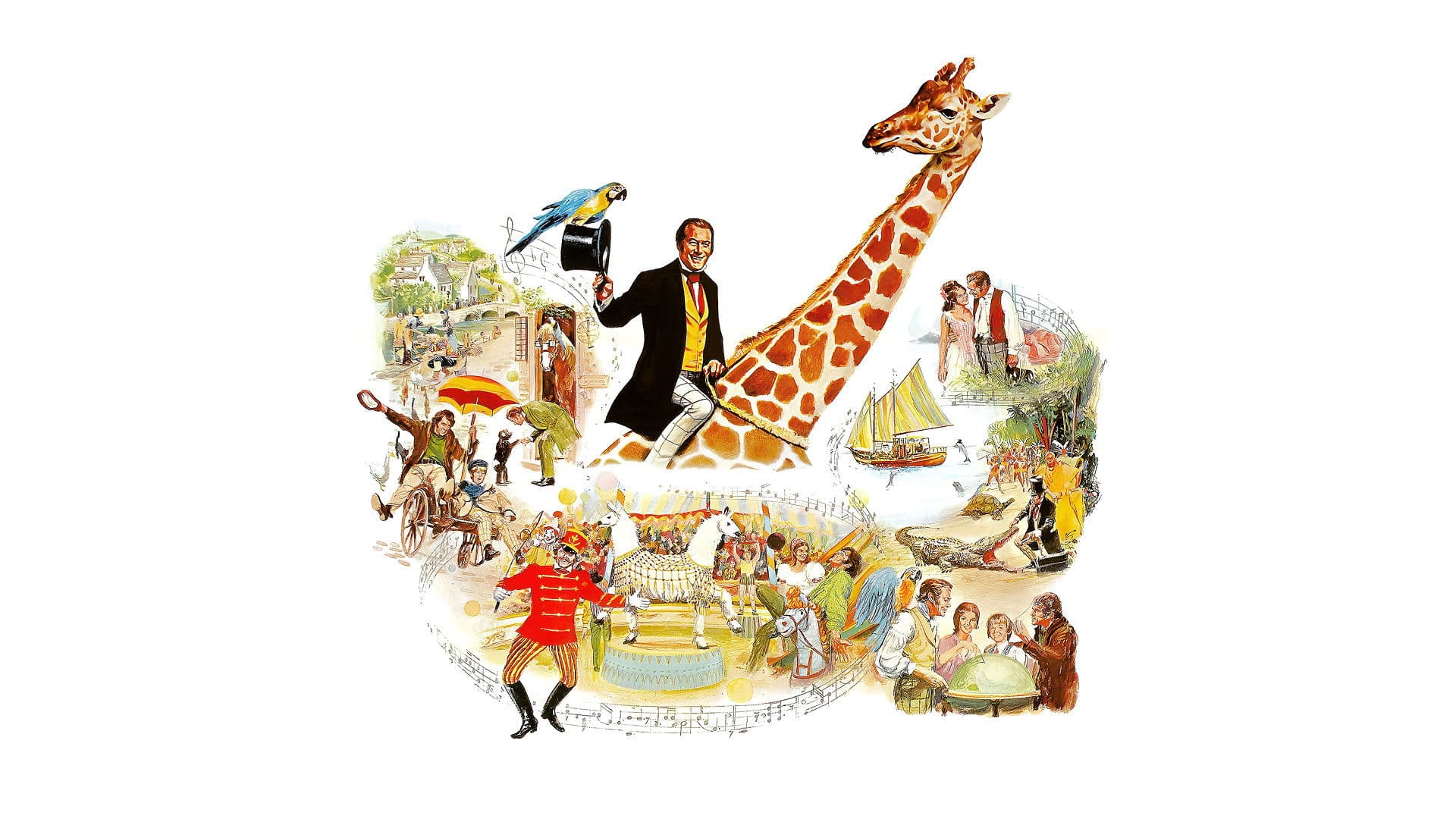 Backdrop of Doctor Dolittle