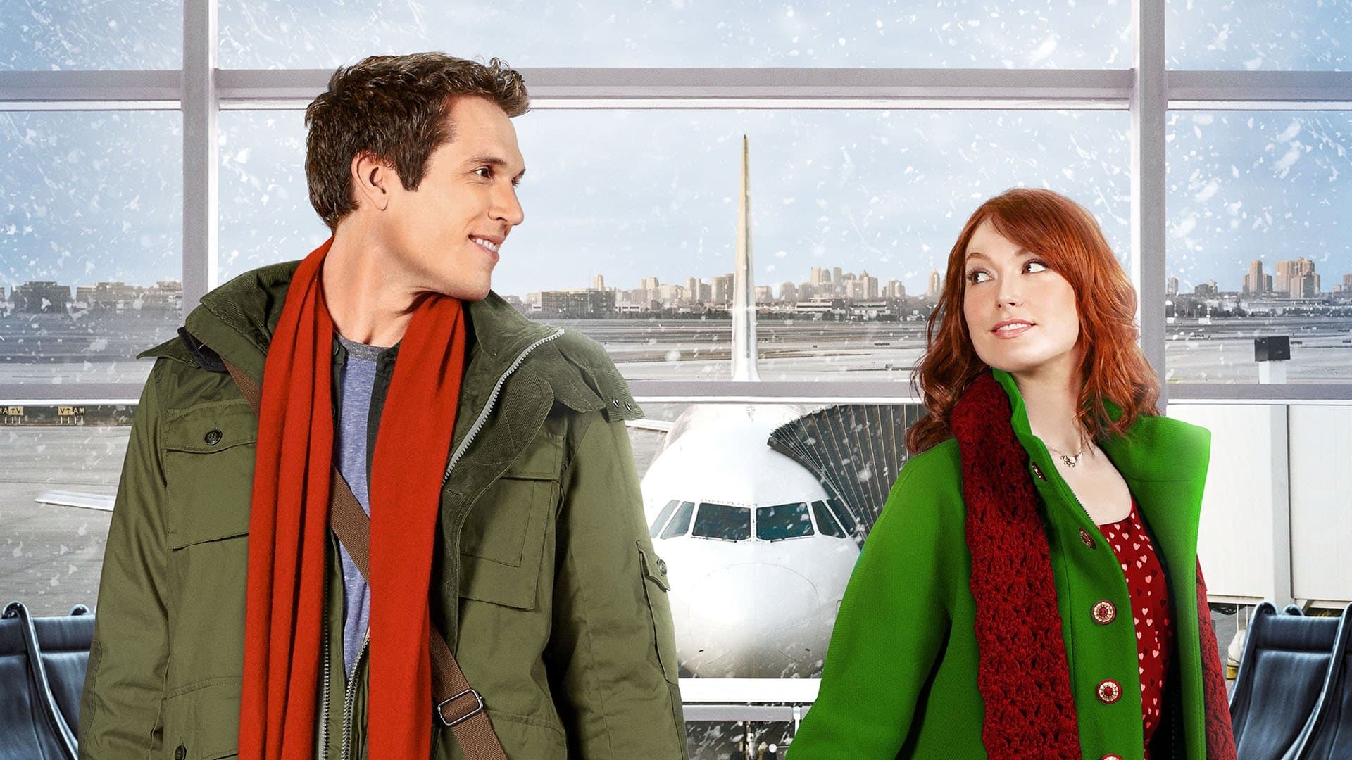 Backdrop of A Very Merry Mix-Up