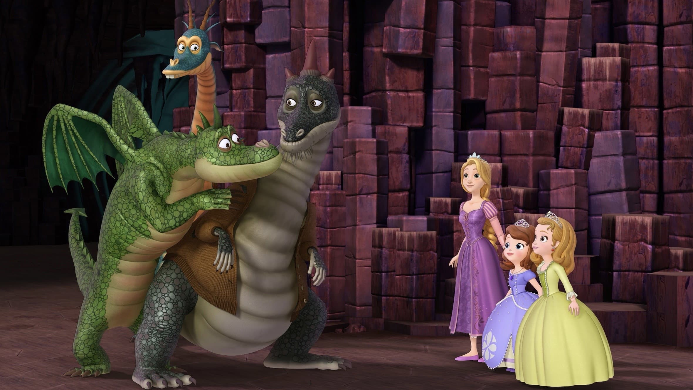Backdrop of Sofia the First: The Curse of Princess Ivy