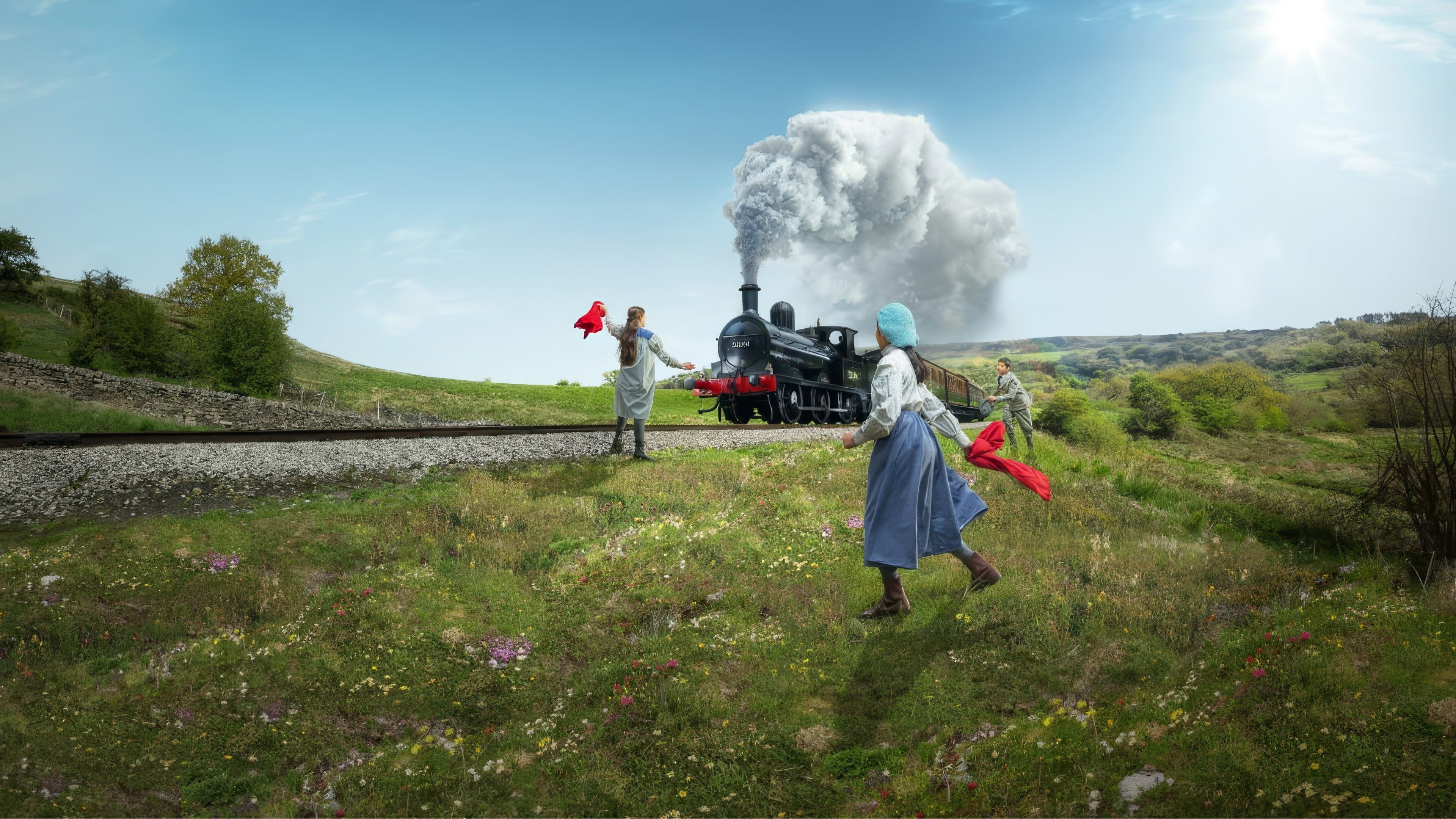 Backdrop of The Railway Children Collection