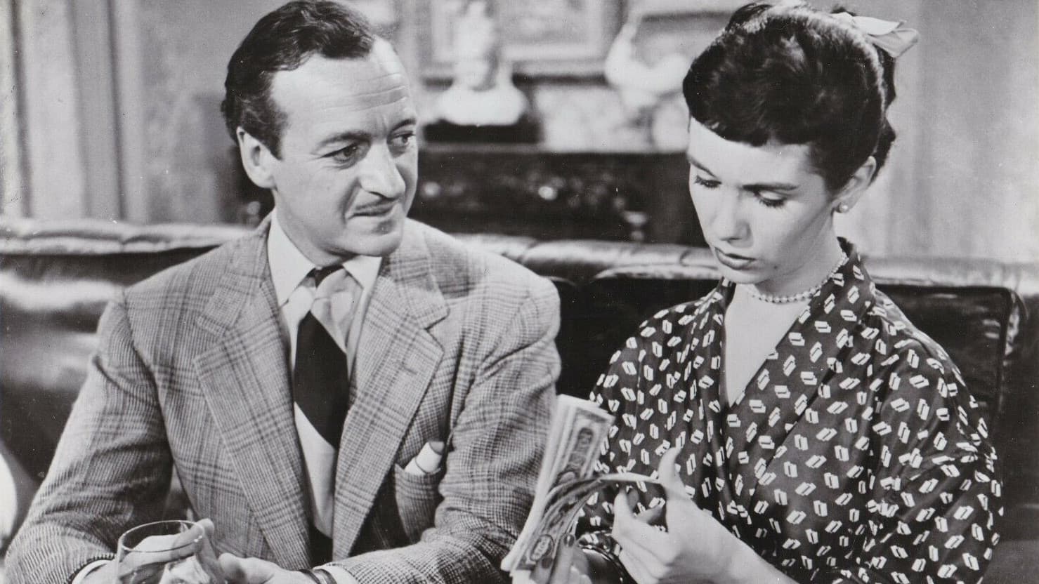 Backdrop of The Moon Is Blue