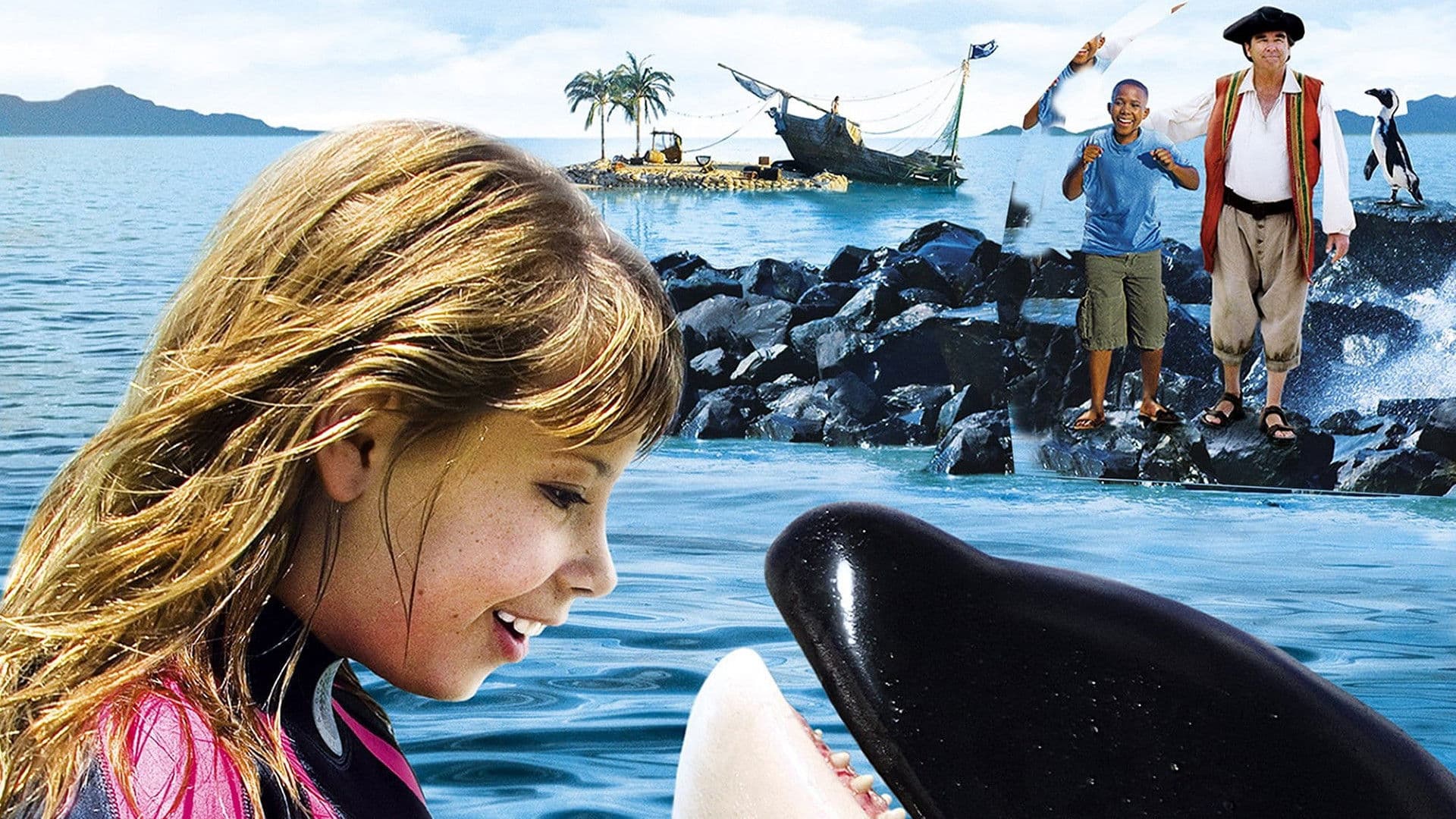 Backdrop of Free Willy: Escape from Pirate's Cove