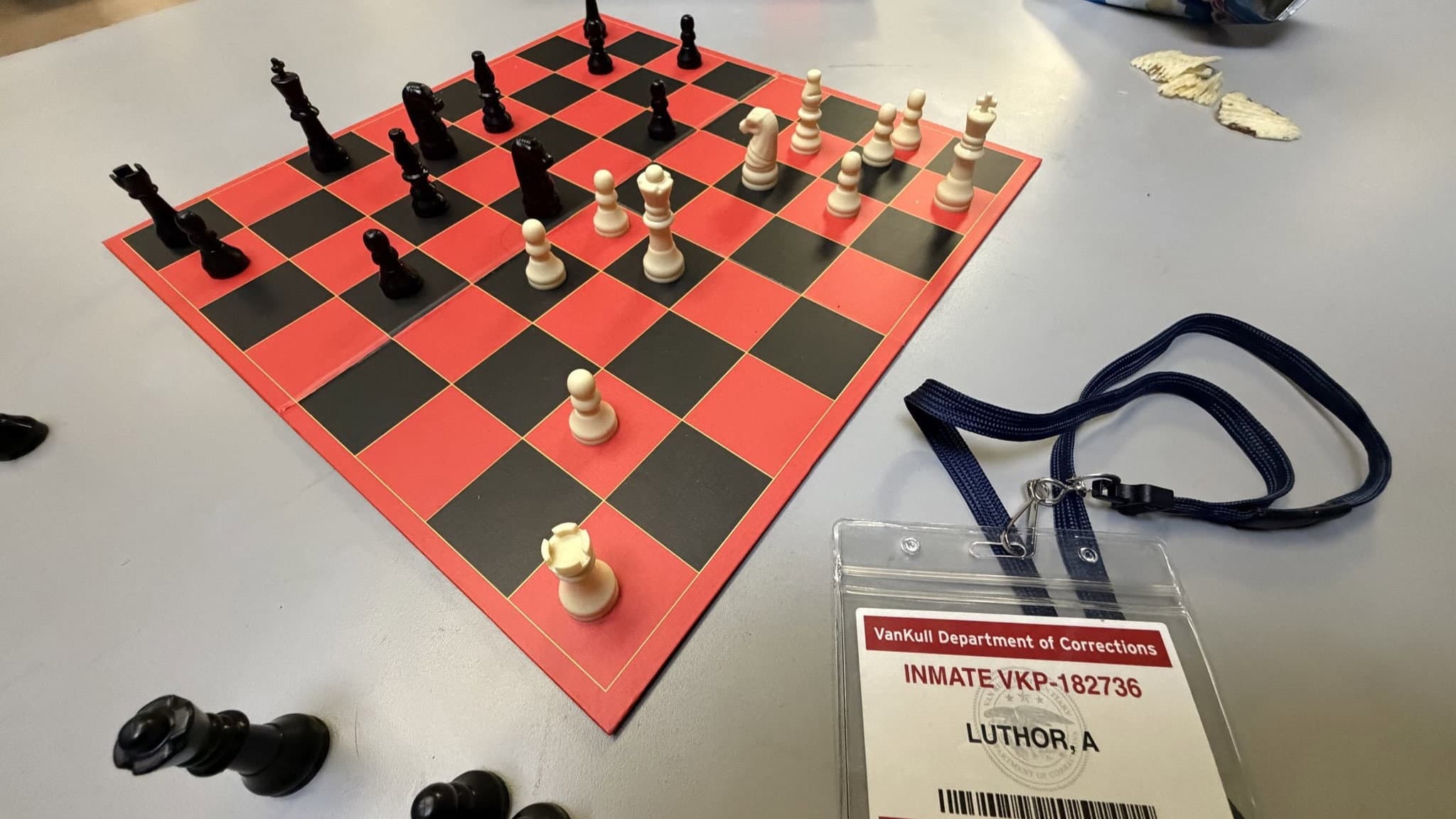 Backdrop of Man of Tomorrow