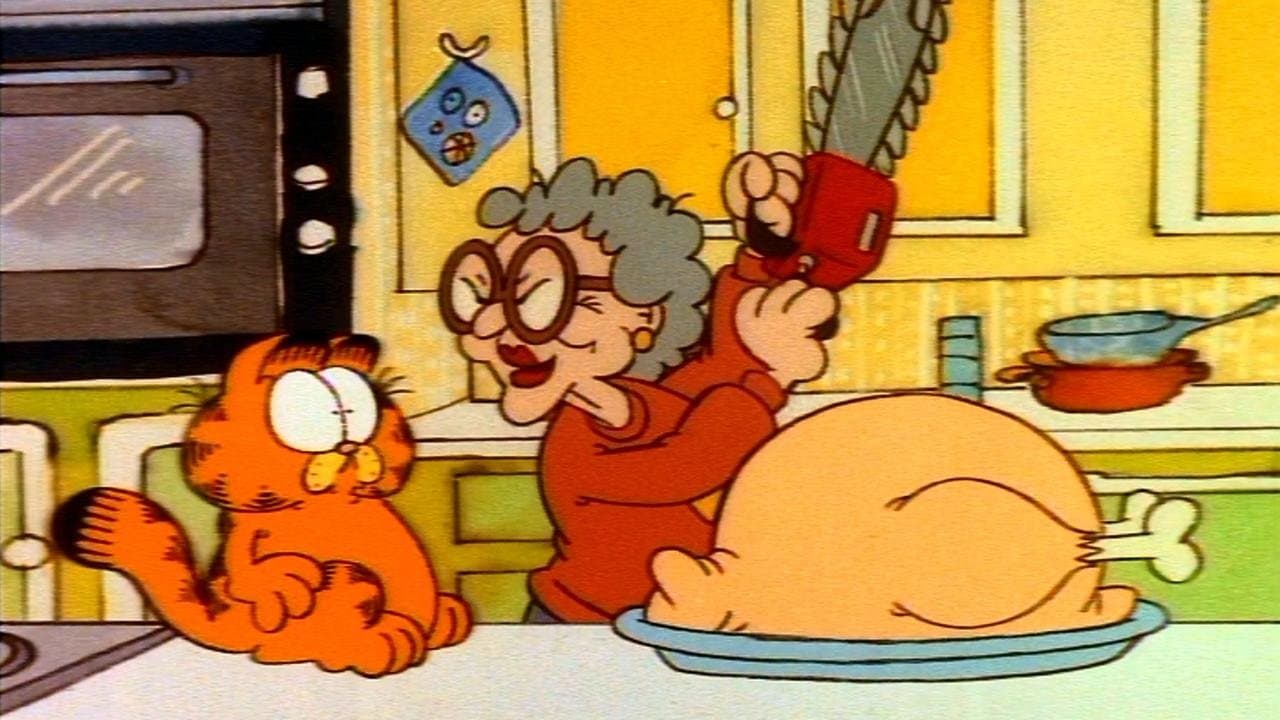 Backdrop of Garfield's Thanksgiving