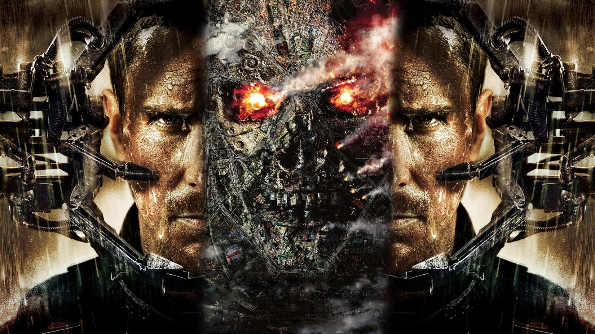 Backdrop of Terminator Salvation