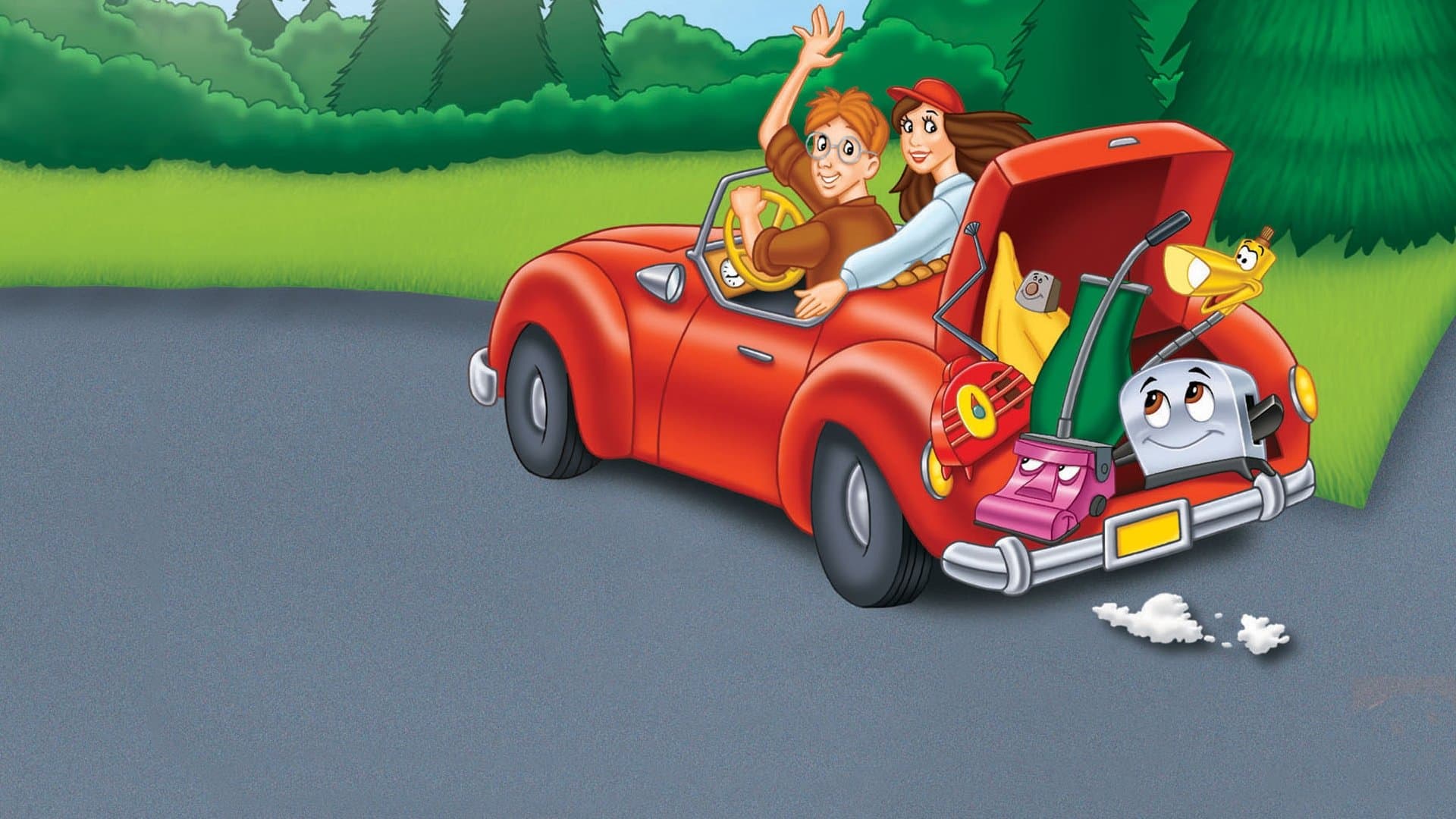 Backdrop of The Brave Little Toaster to the Rescue