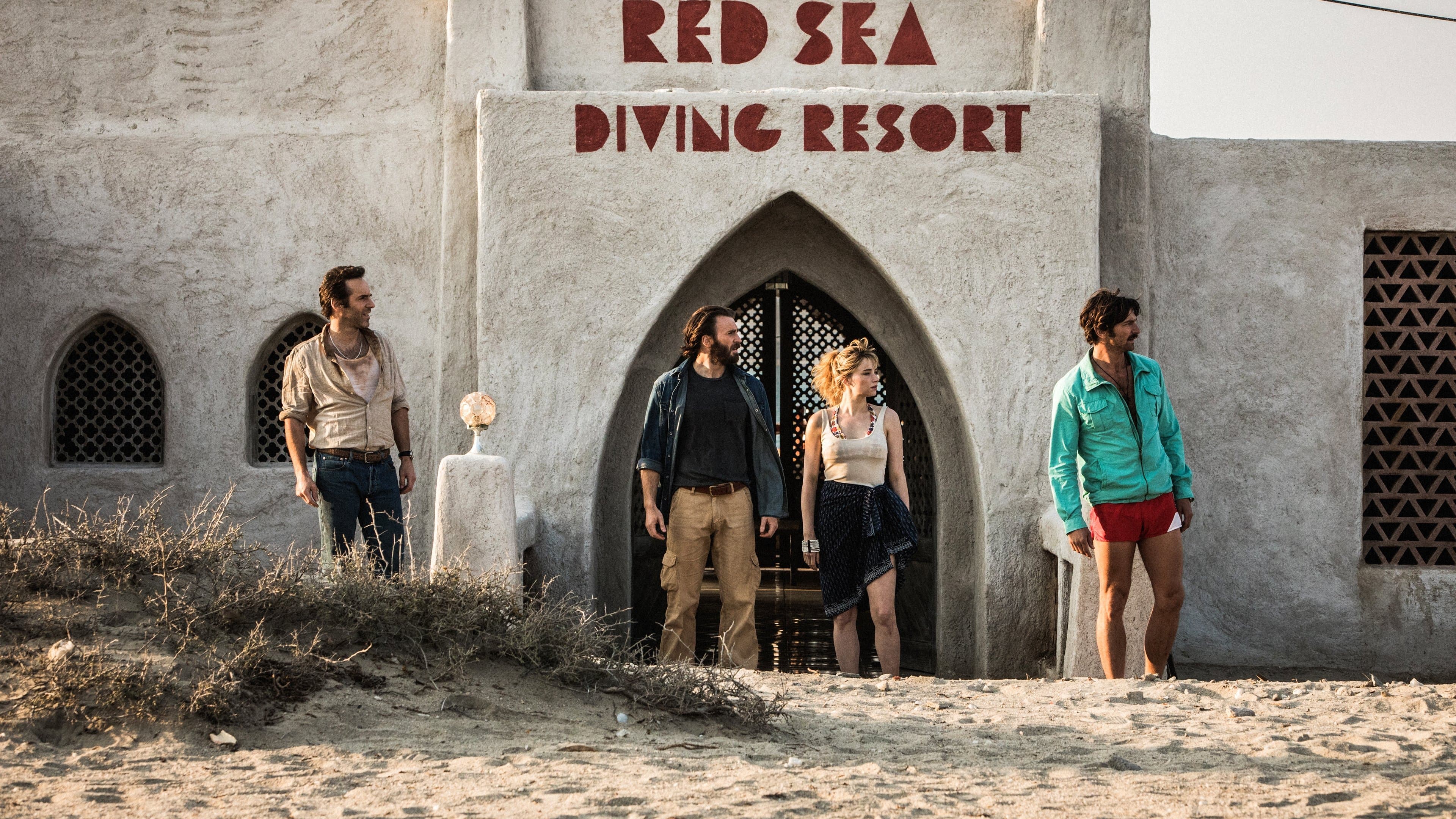 Backdrop of The Red Sea Diving Resort