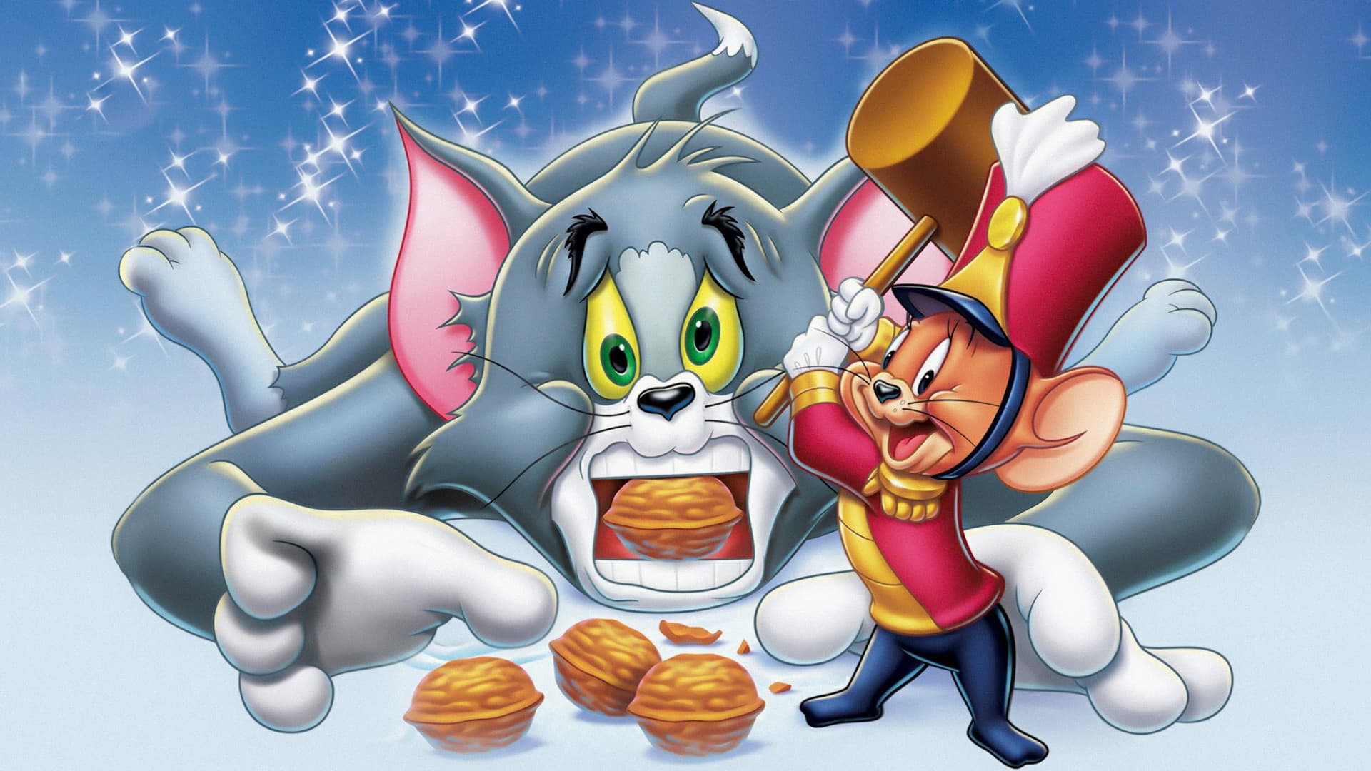 Backdrop of Tom and Jerry: A Nutcracker Tale