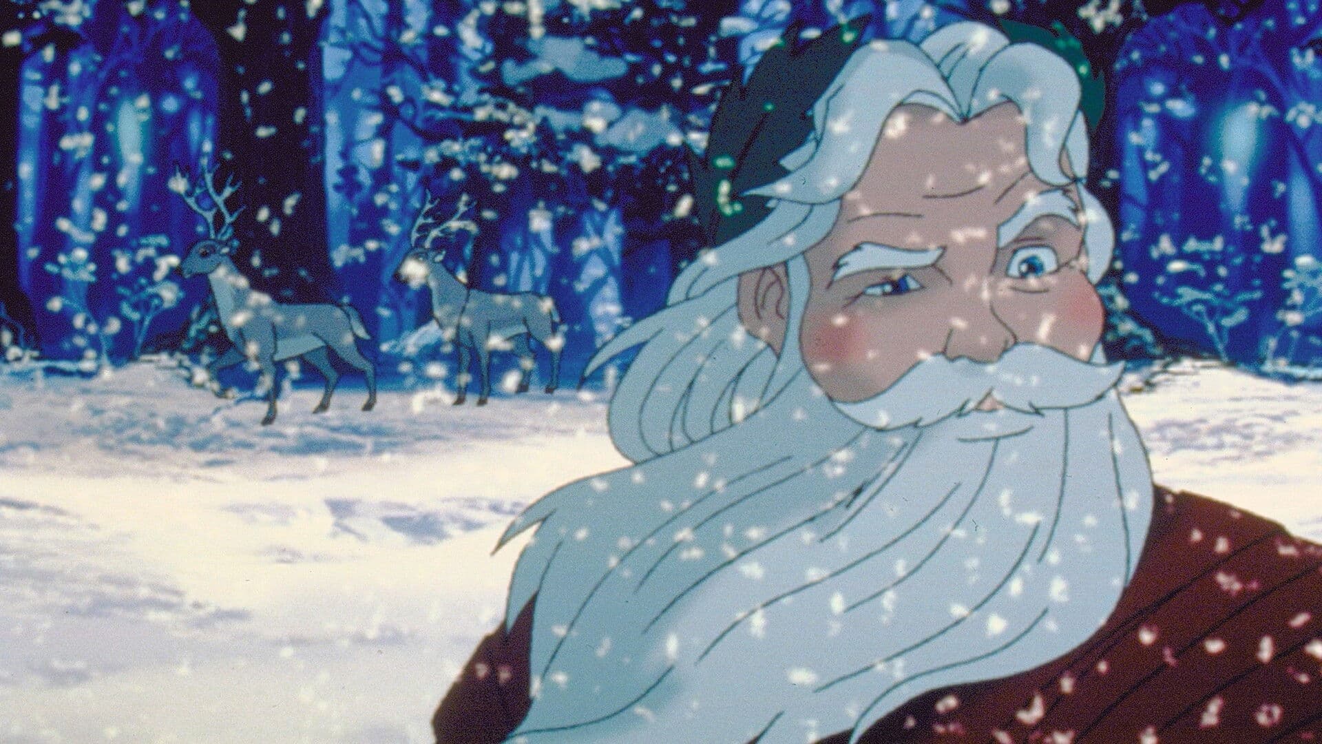 Backdrop of The Life & Adventures of Santa Claus