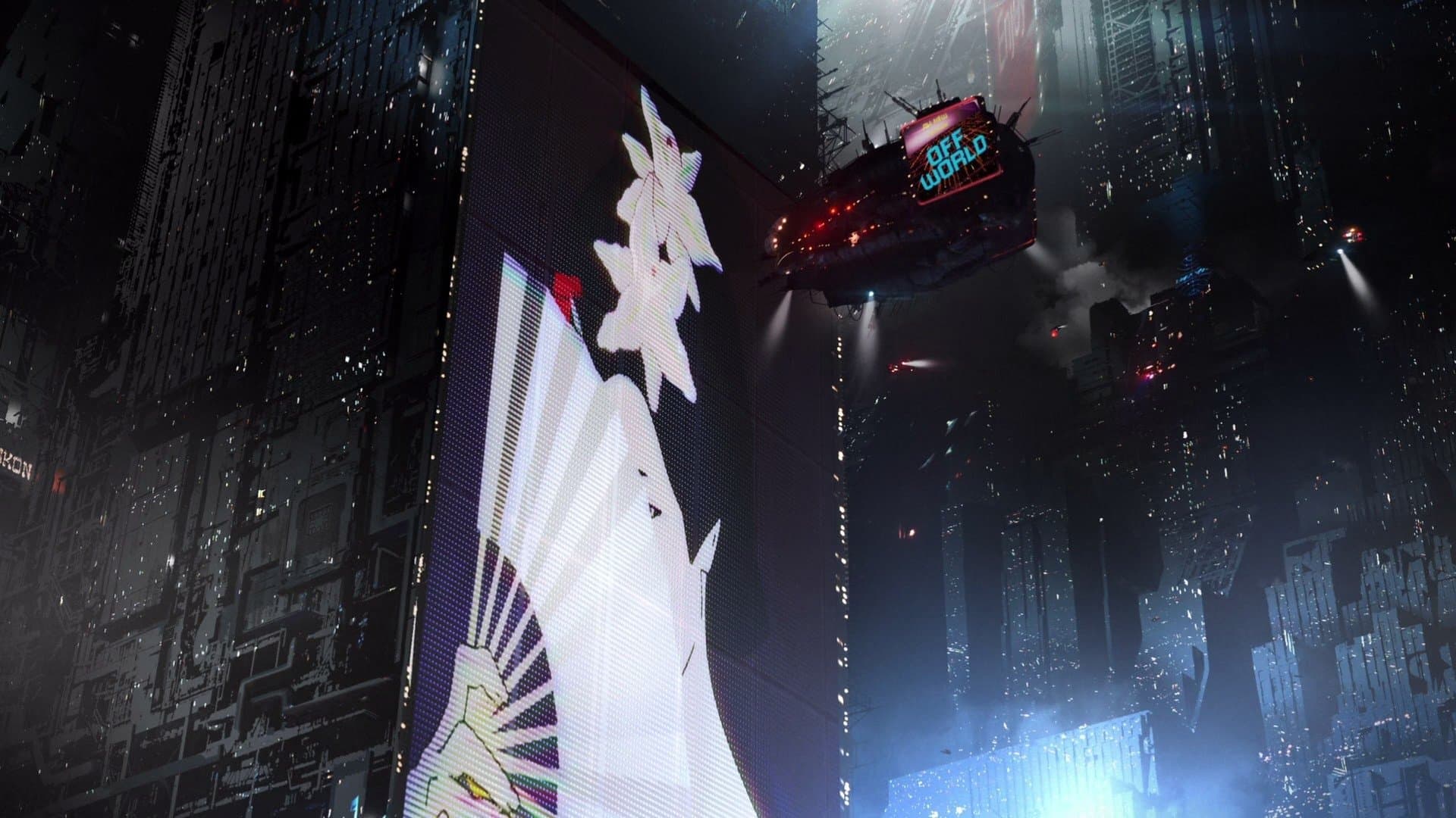 Backdrop of Blade Runner: Black Out 2022