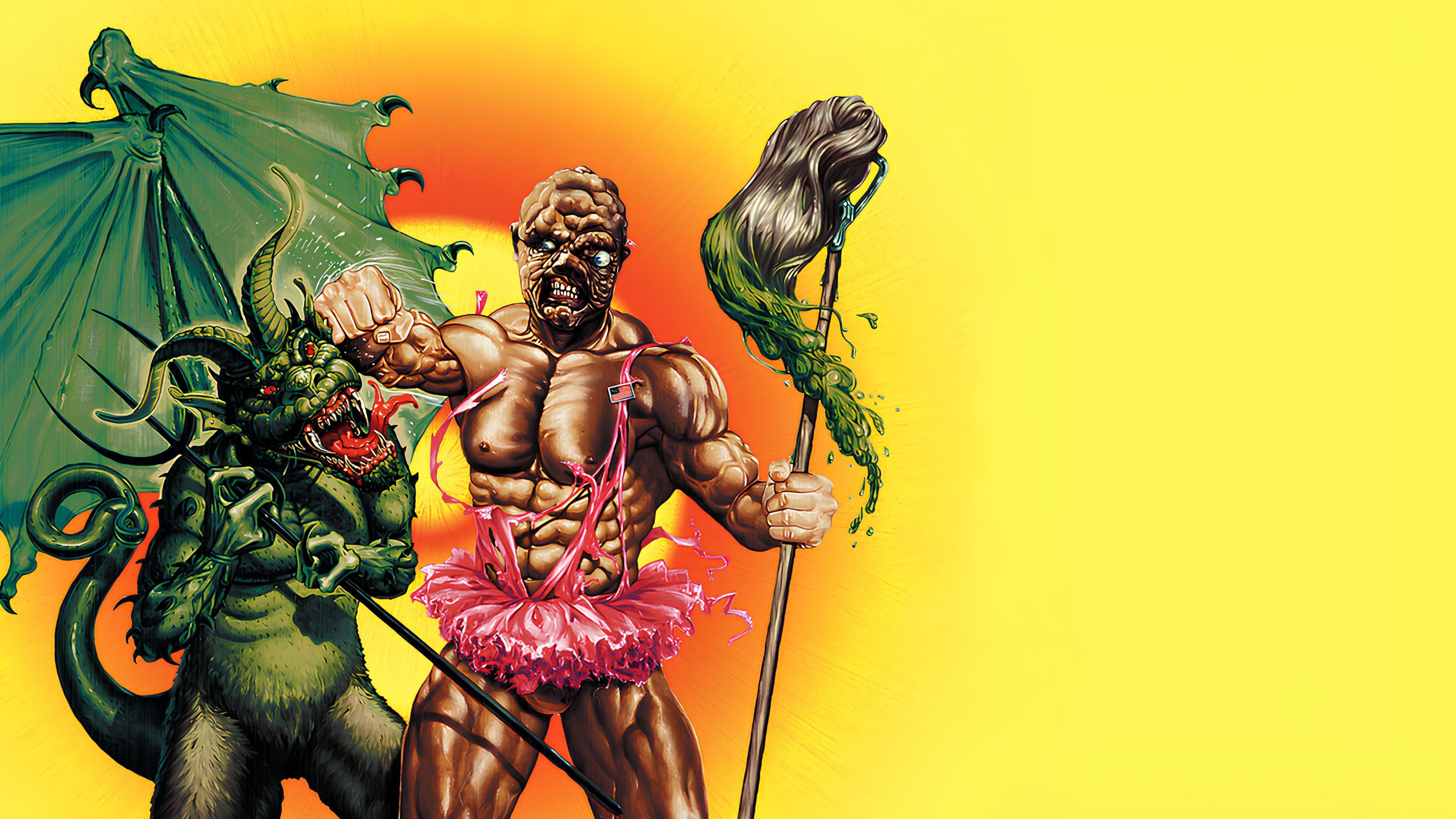 Backdrop of The Toxic Avenger Part III: The Last Temptation of Toxie