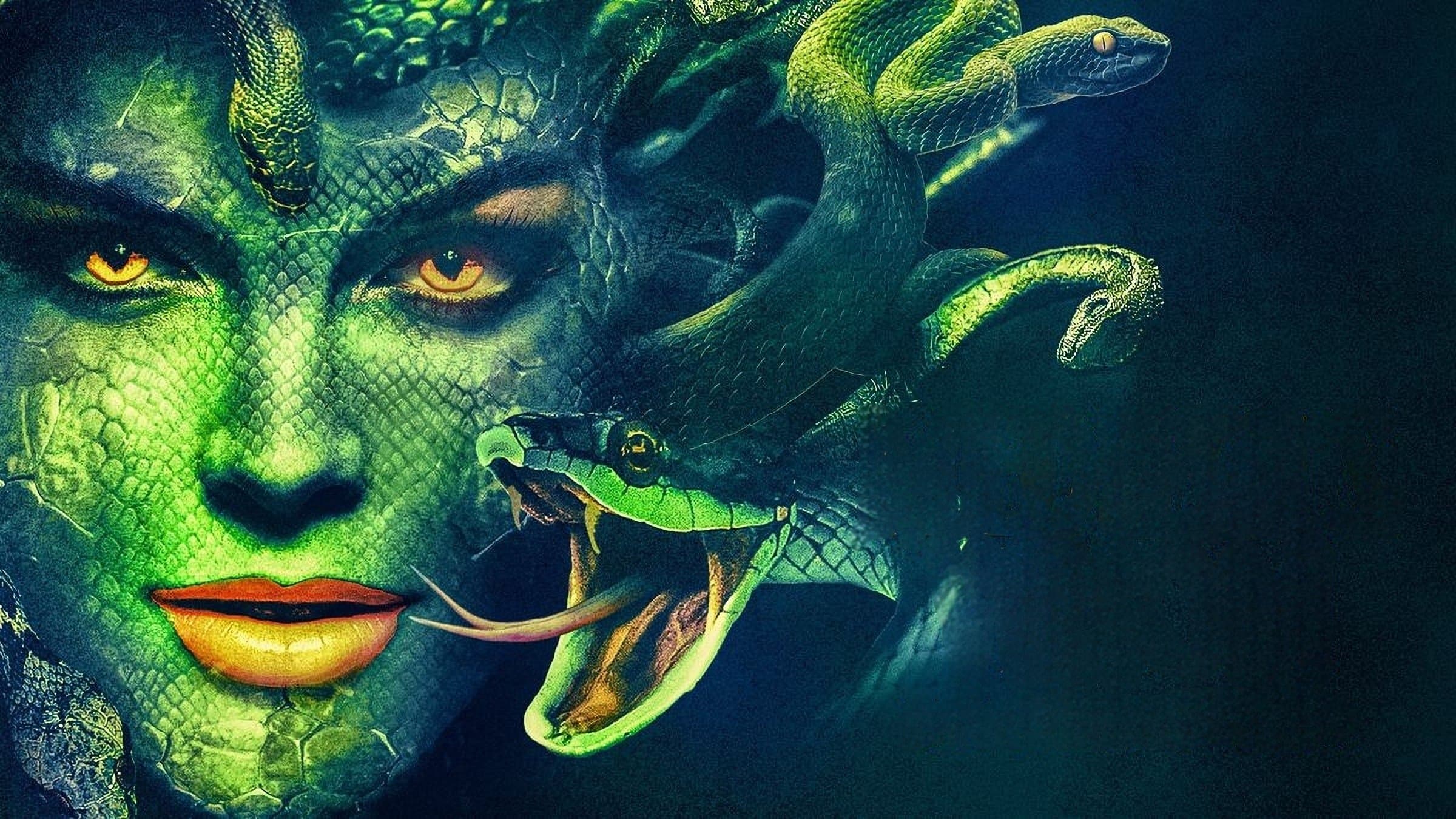 Backdrop of Medusa's Venom