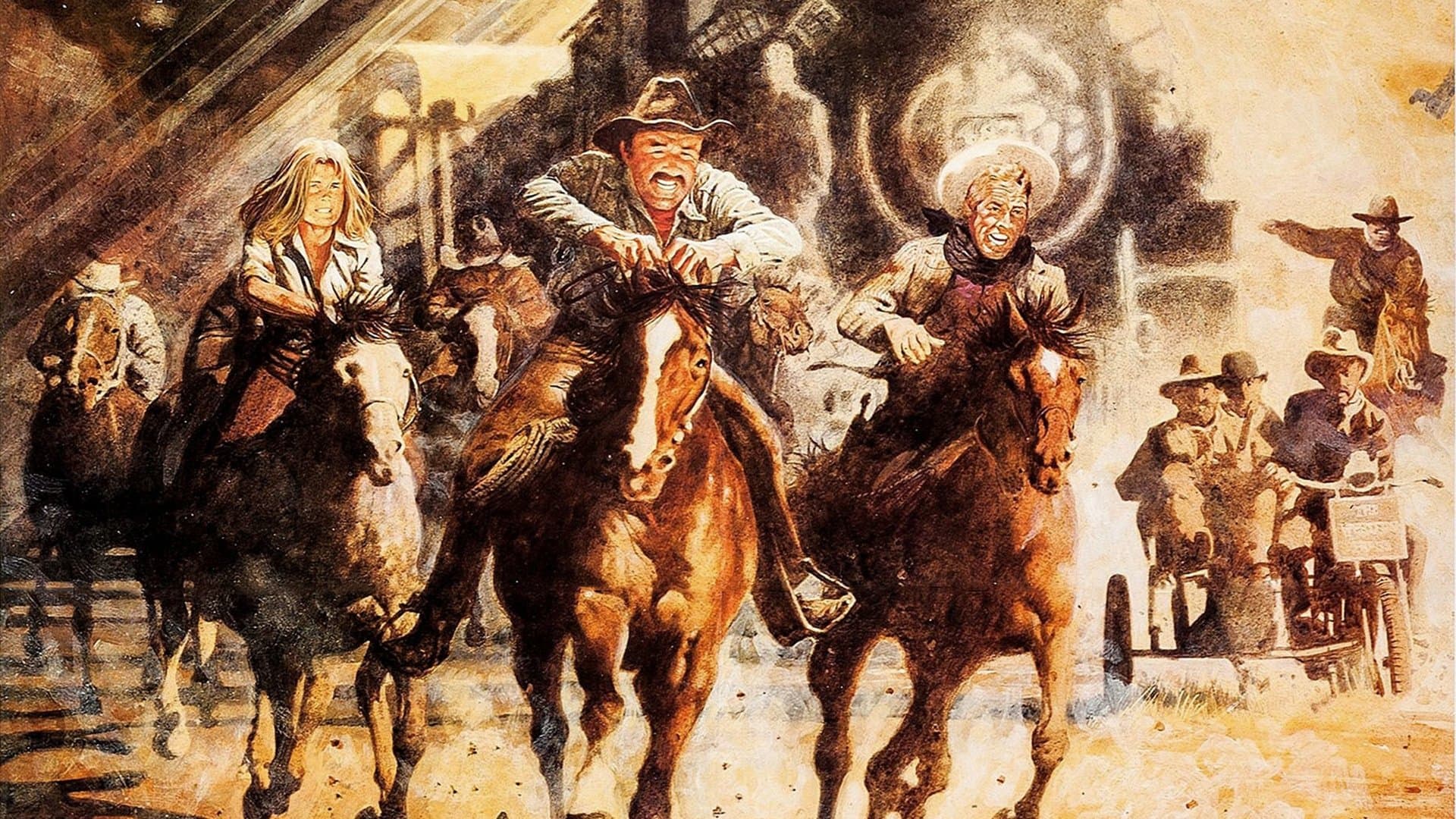 Backdrop of Bite the Bullet