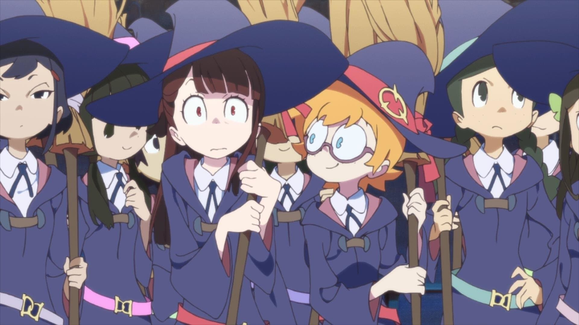 Backdrop of Little Witch Academia