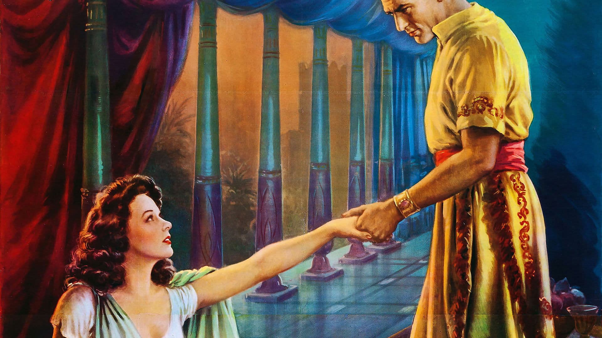 Backdrop of David and Bathsheba