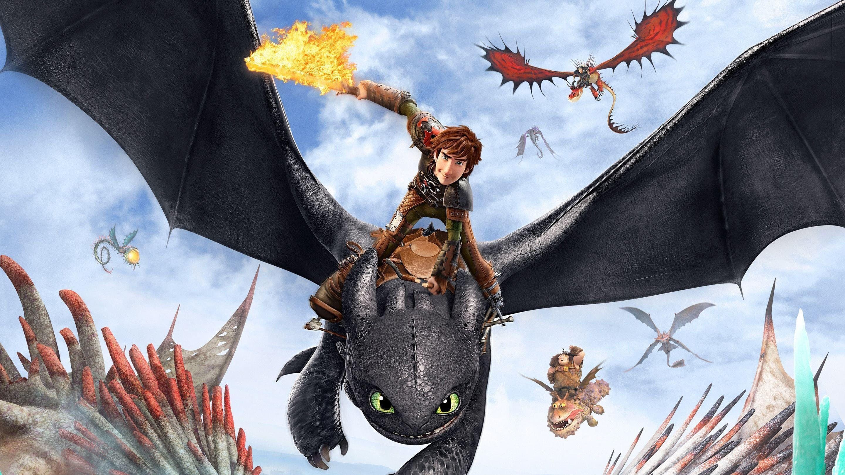 Backdrop of How to Train Your Dragon 2