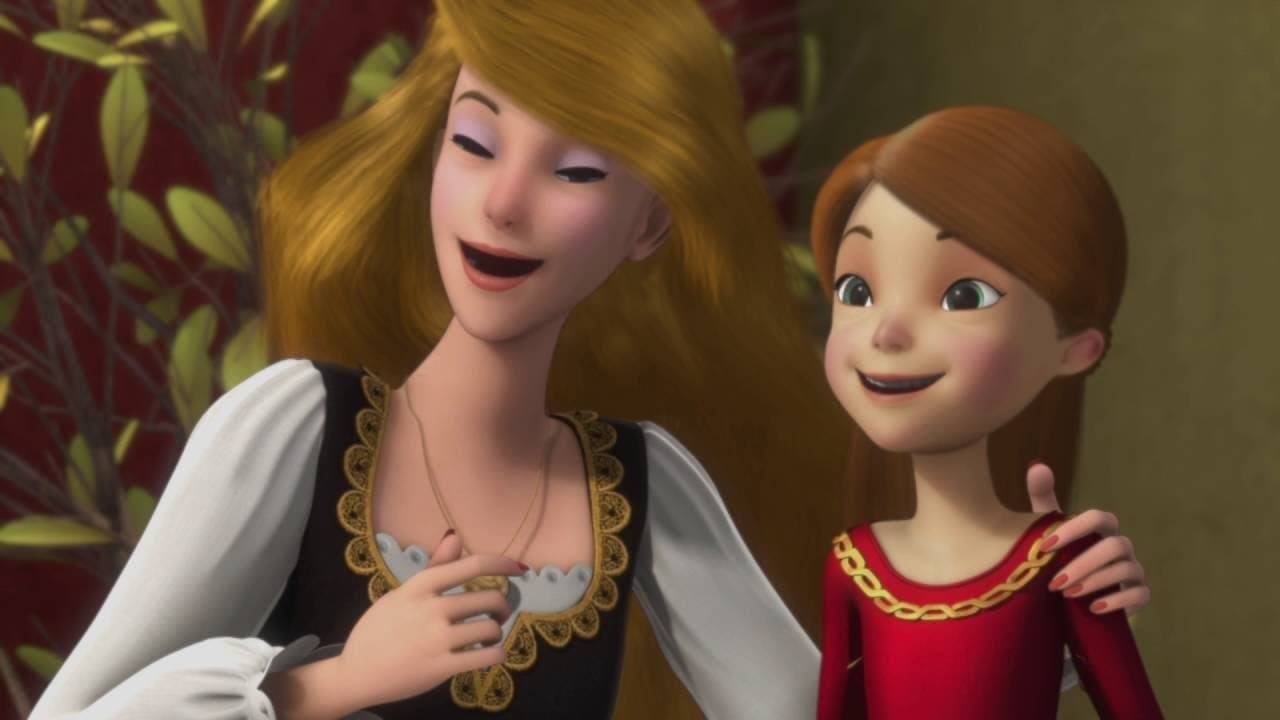 Backdrop of The Swan Princess: A Royal Family Tale