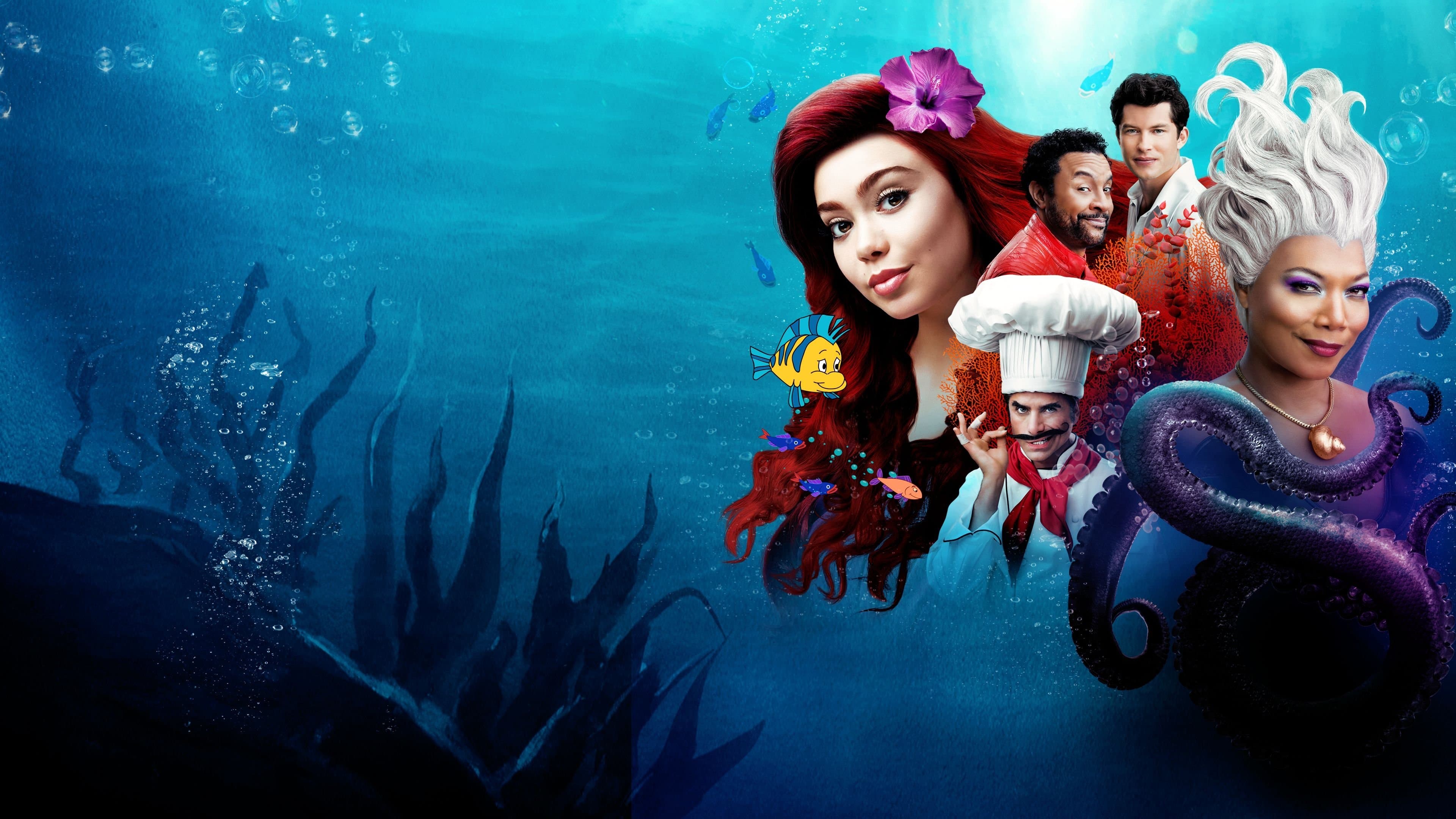 Backdrop of The Little Mermaid Live!