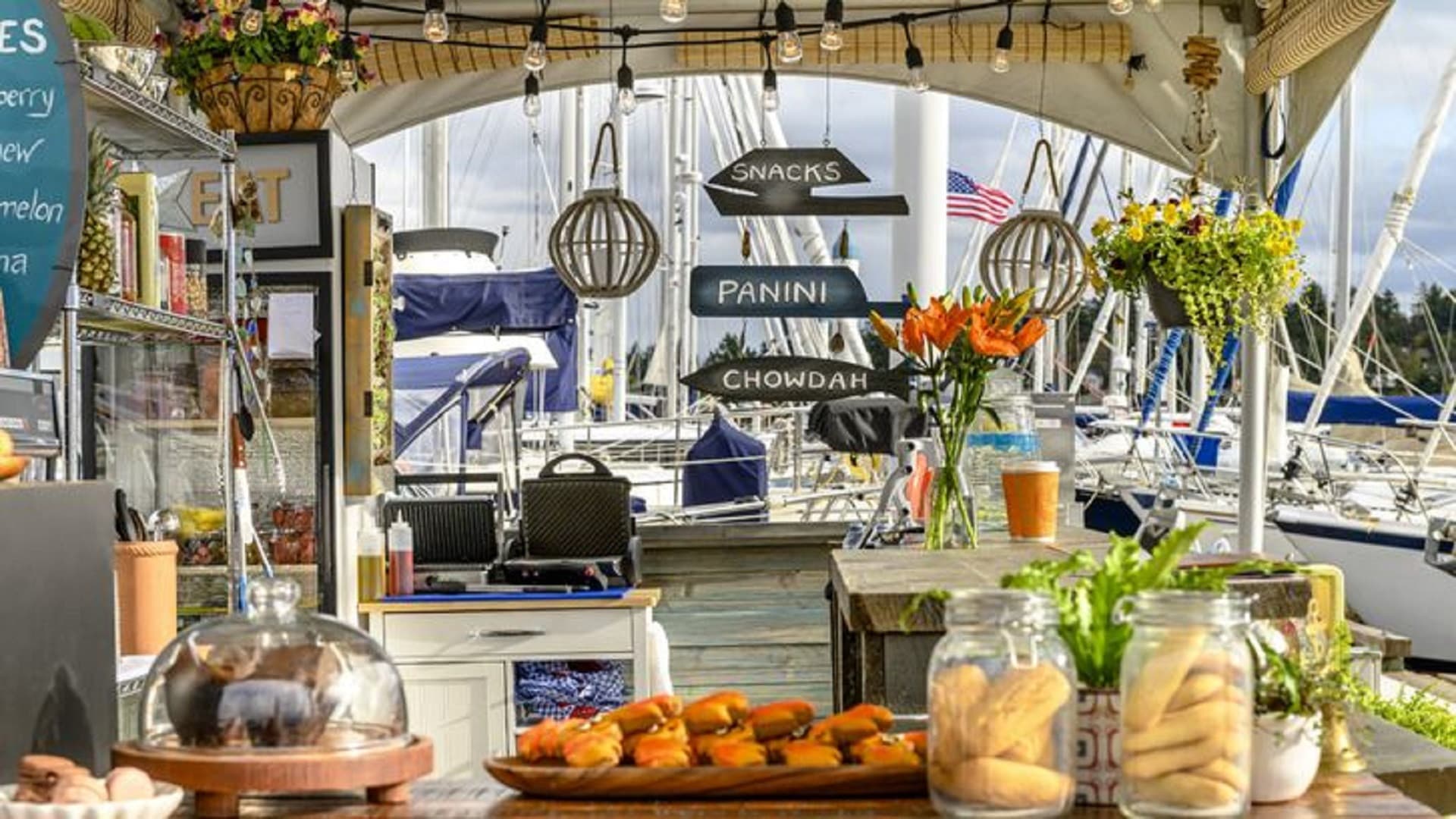 Backdrop of A Martha's Vineyard Mystery Collection