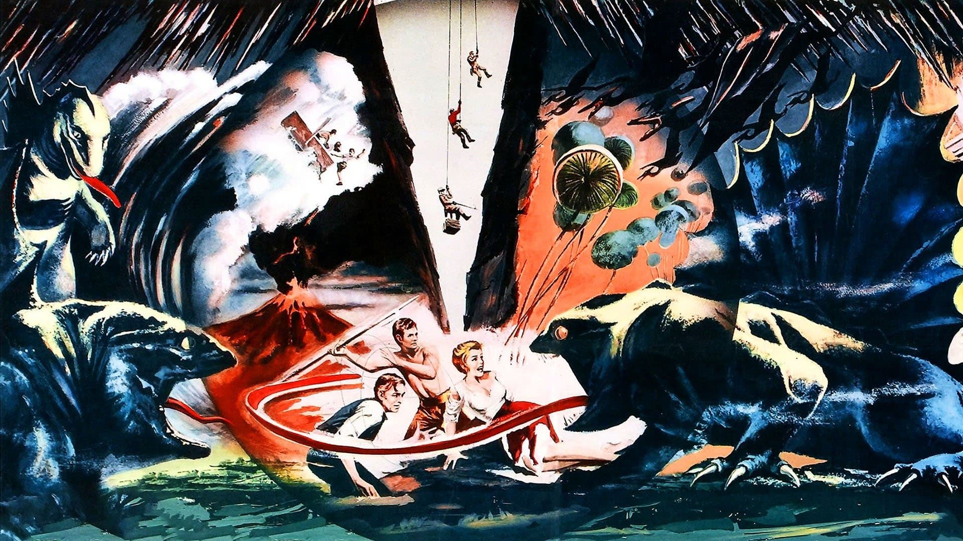 Backdrop of Journey to the Center of the Earth