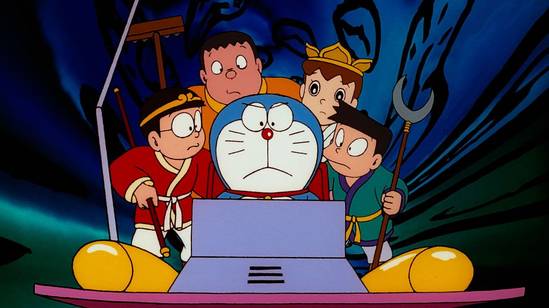 Backdrop of Doraemon: The Record of Nobita's Parallel Journey to the West