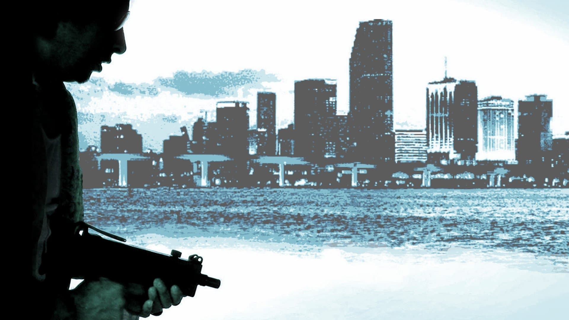 Backdrop of Cocaine Cowboys