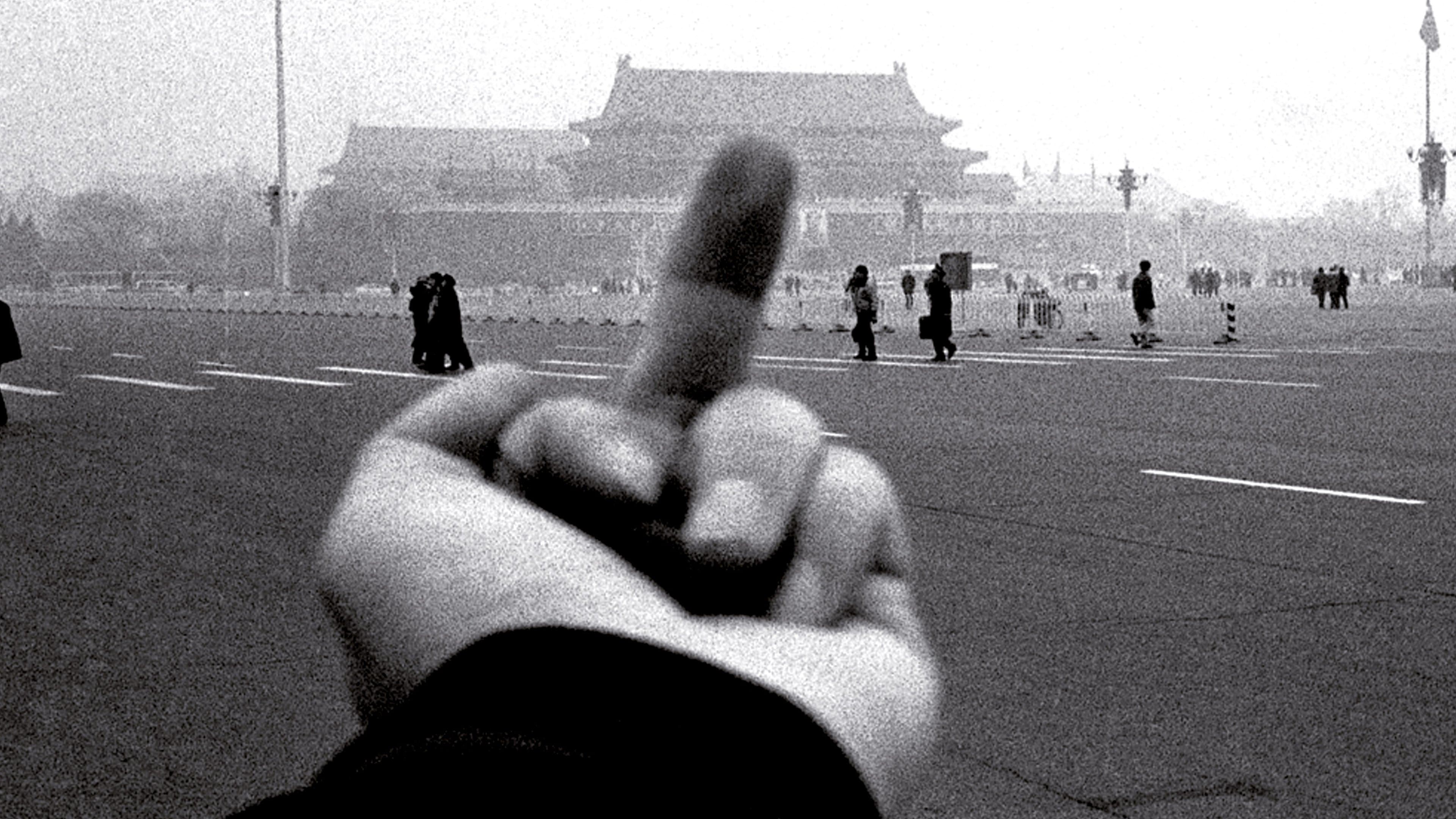 Backdrop of Ai Weiwei: Never Sorry