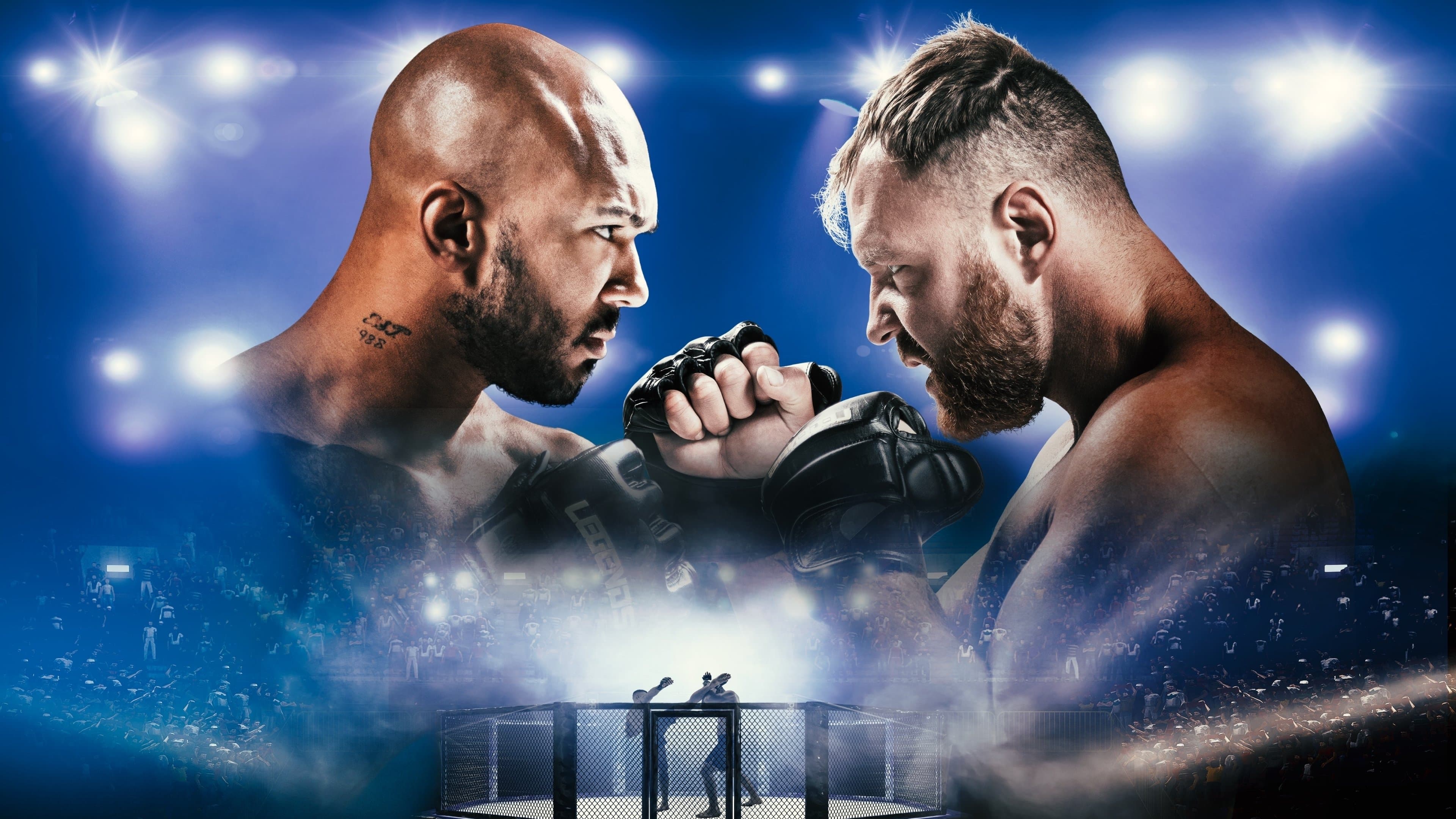 Backdrop of Cagefighter: Worlds Collide