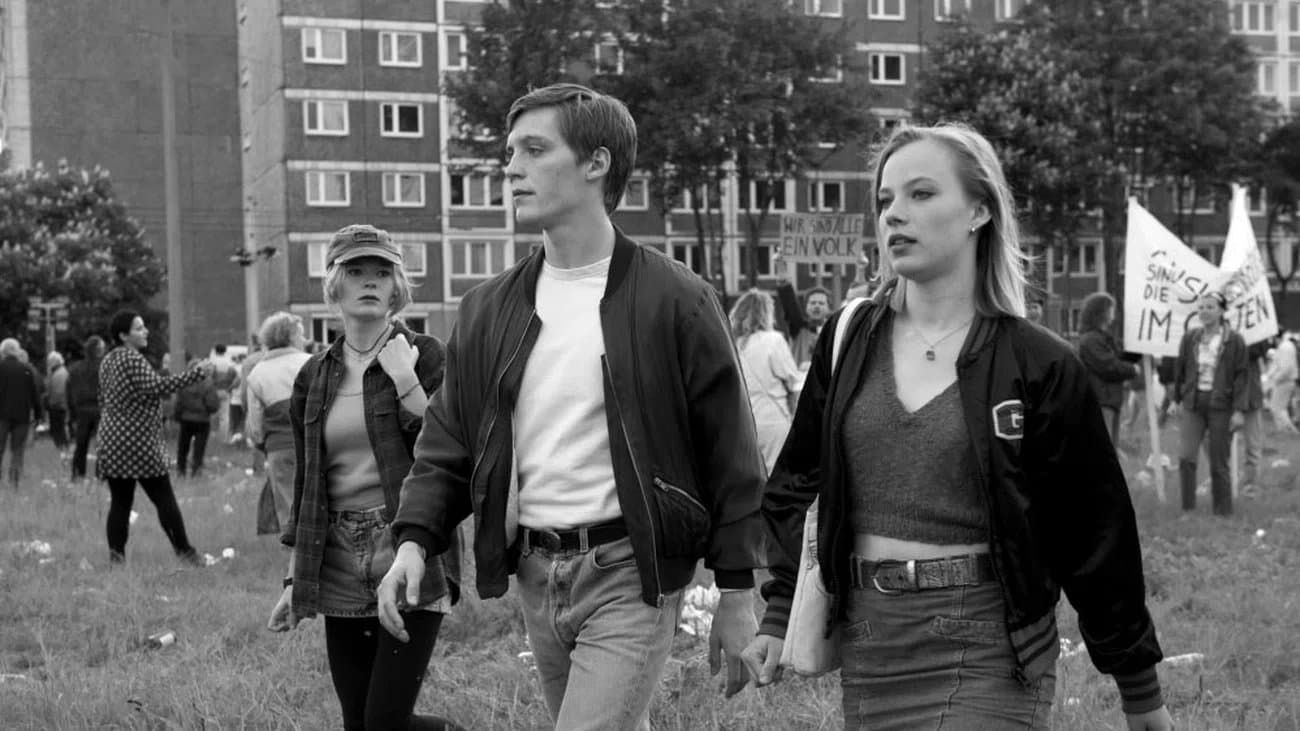 Backdrop of We Are Young. We Are Strong.