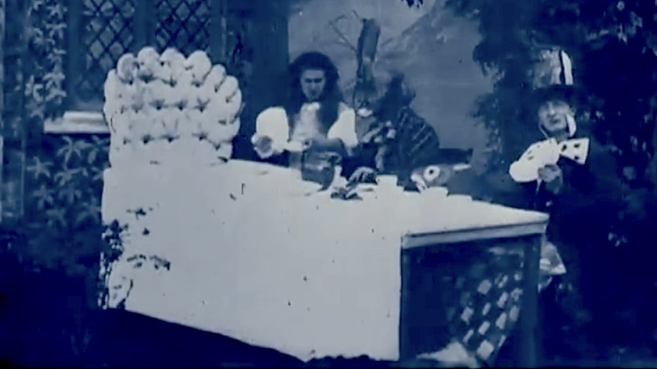 Backdrop of Alice in Wonderland