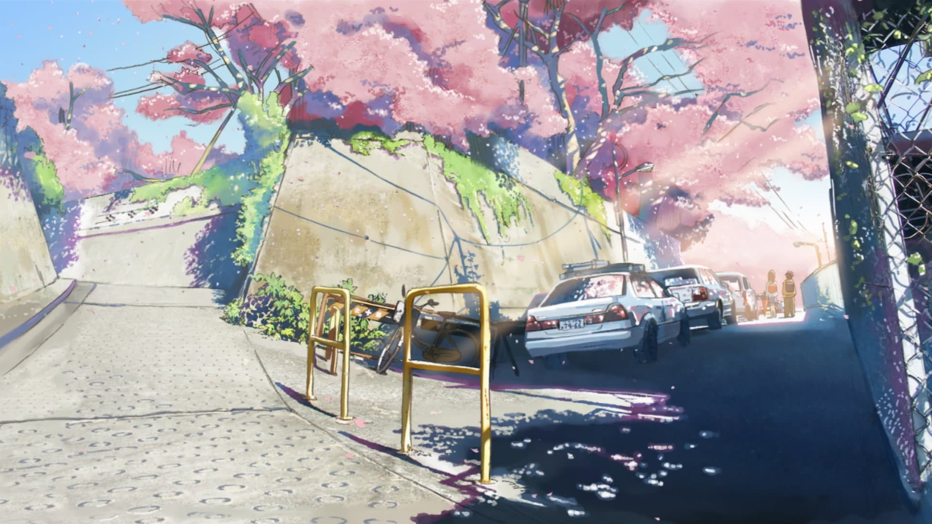Backdrop of 5 Centimeters per Second
