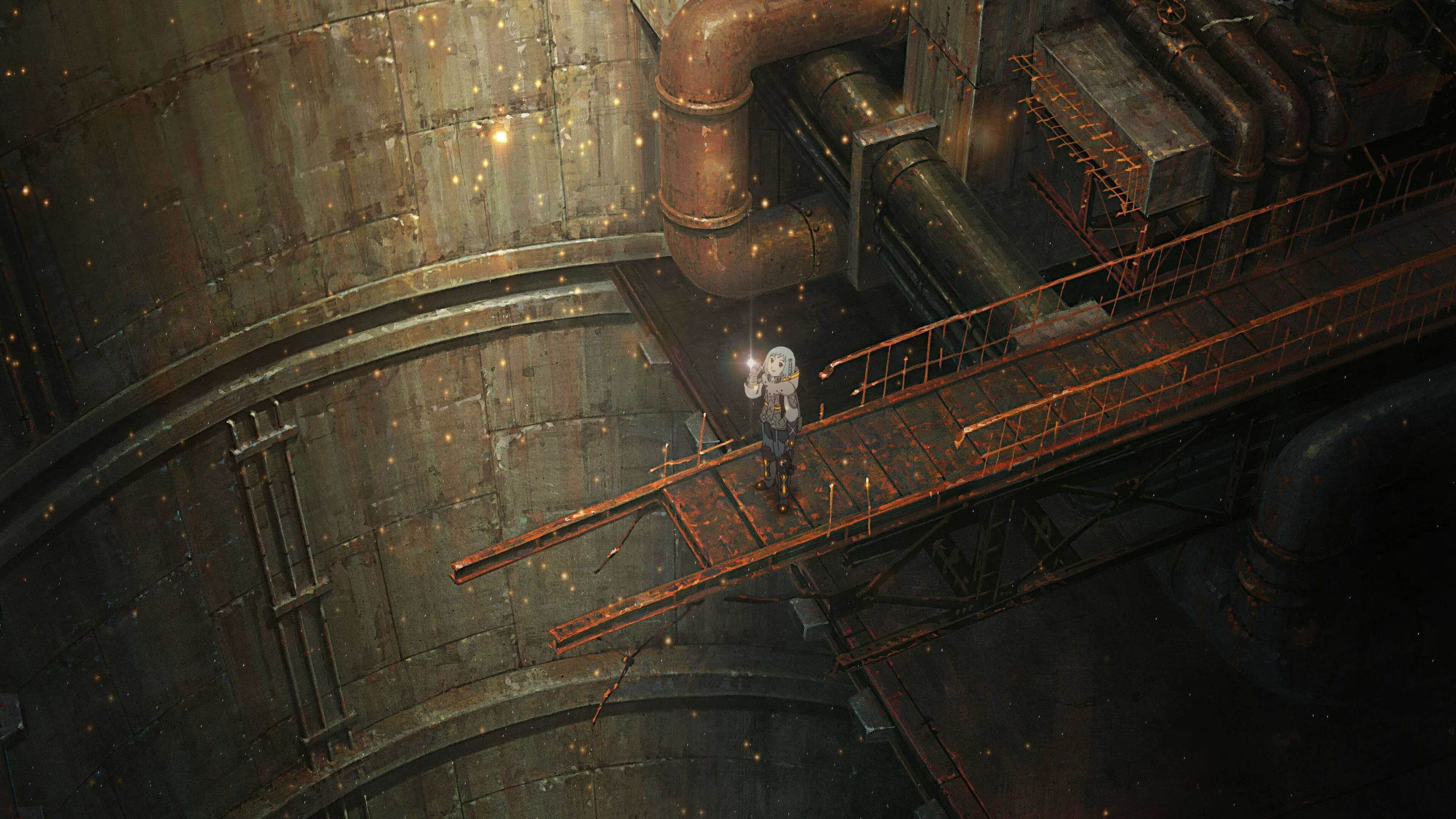 Backdrop of Patema Inverted