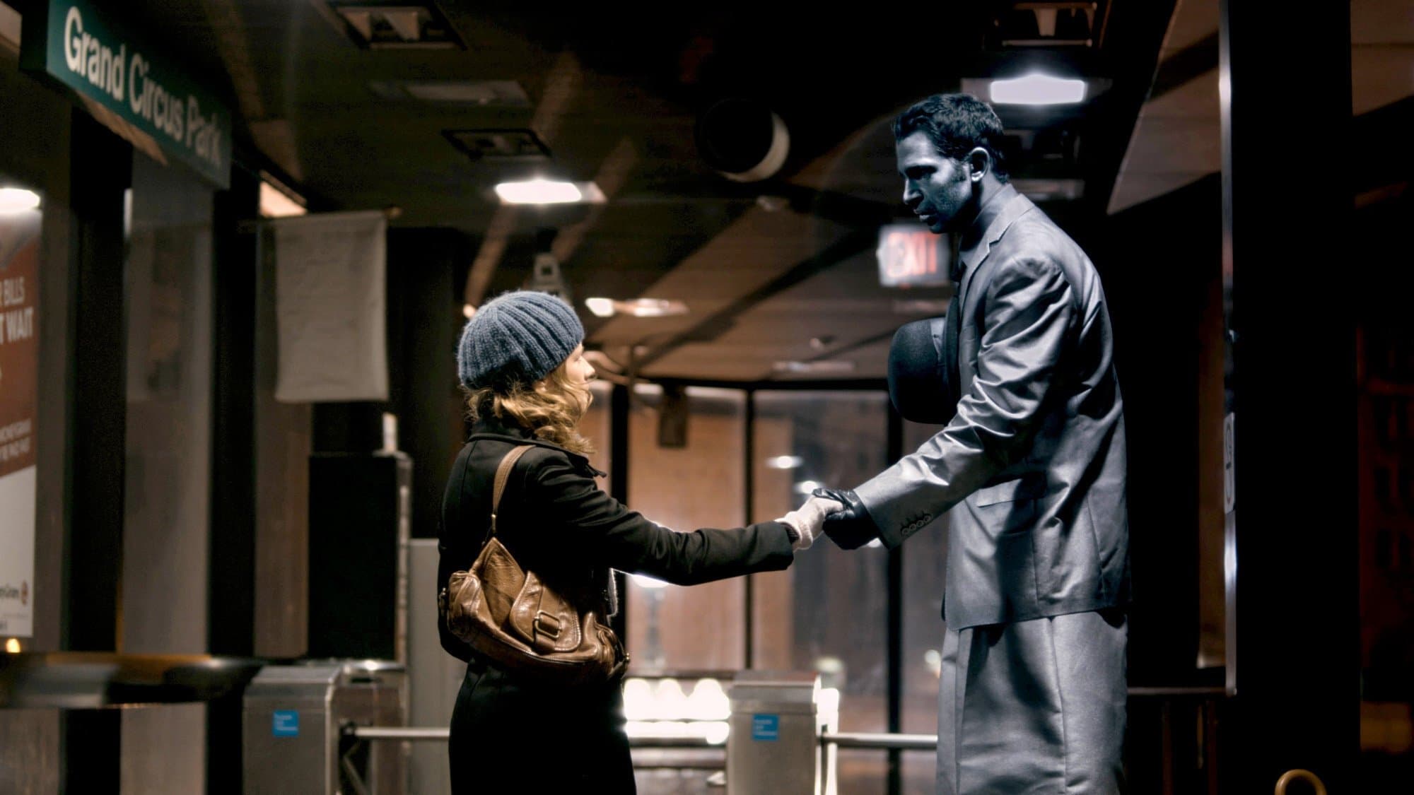 Backdrop of The Giant Mechanical Man