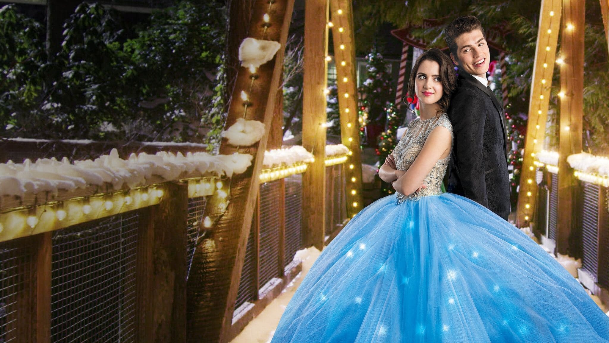 Backdrop of A Cinderella Story: Christmas Wish