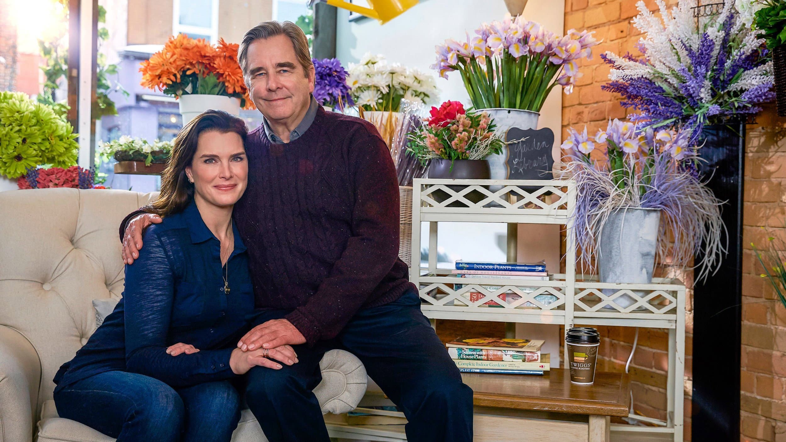 Backdrop of Flower Shop Mystery Collection